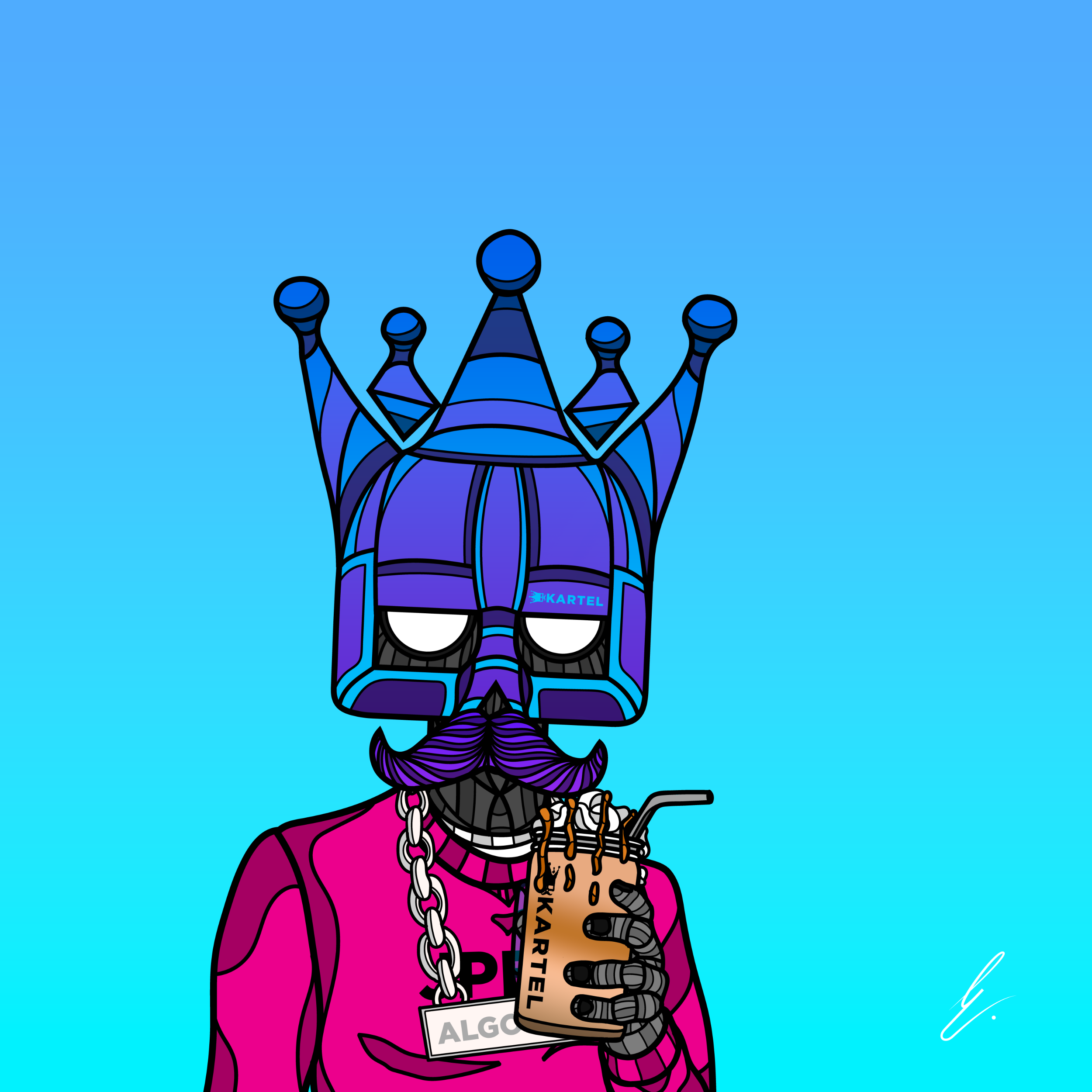 B-KARTEL: SQUADDIES #2305 NFT on Algorand