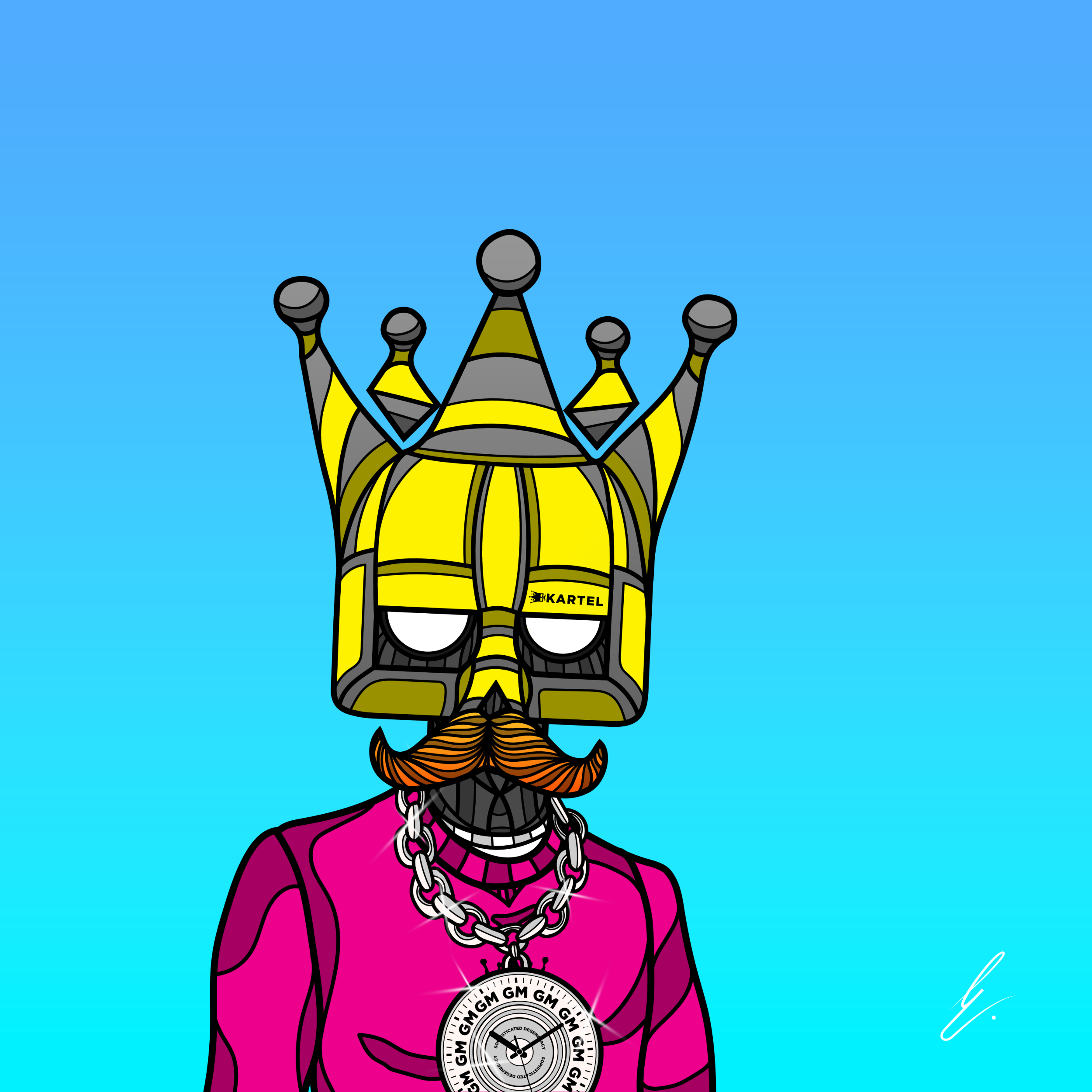 B-KARTEL: SQUADDIES #2317 NFT on Algorand