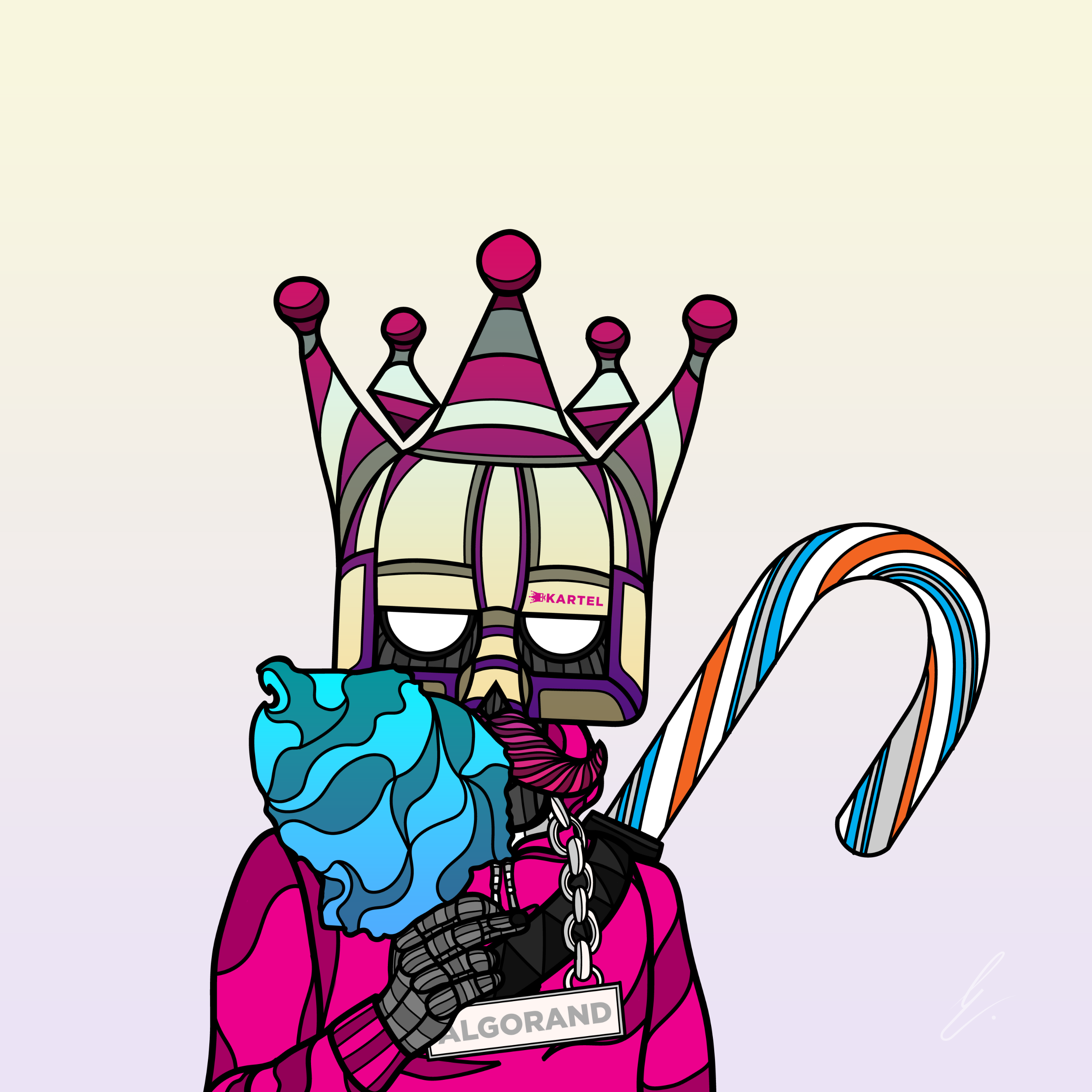 B-KARTEL: SQUADDIES #2342 NFT on Algorand