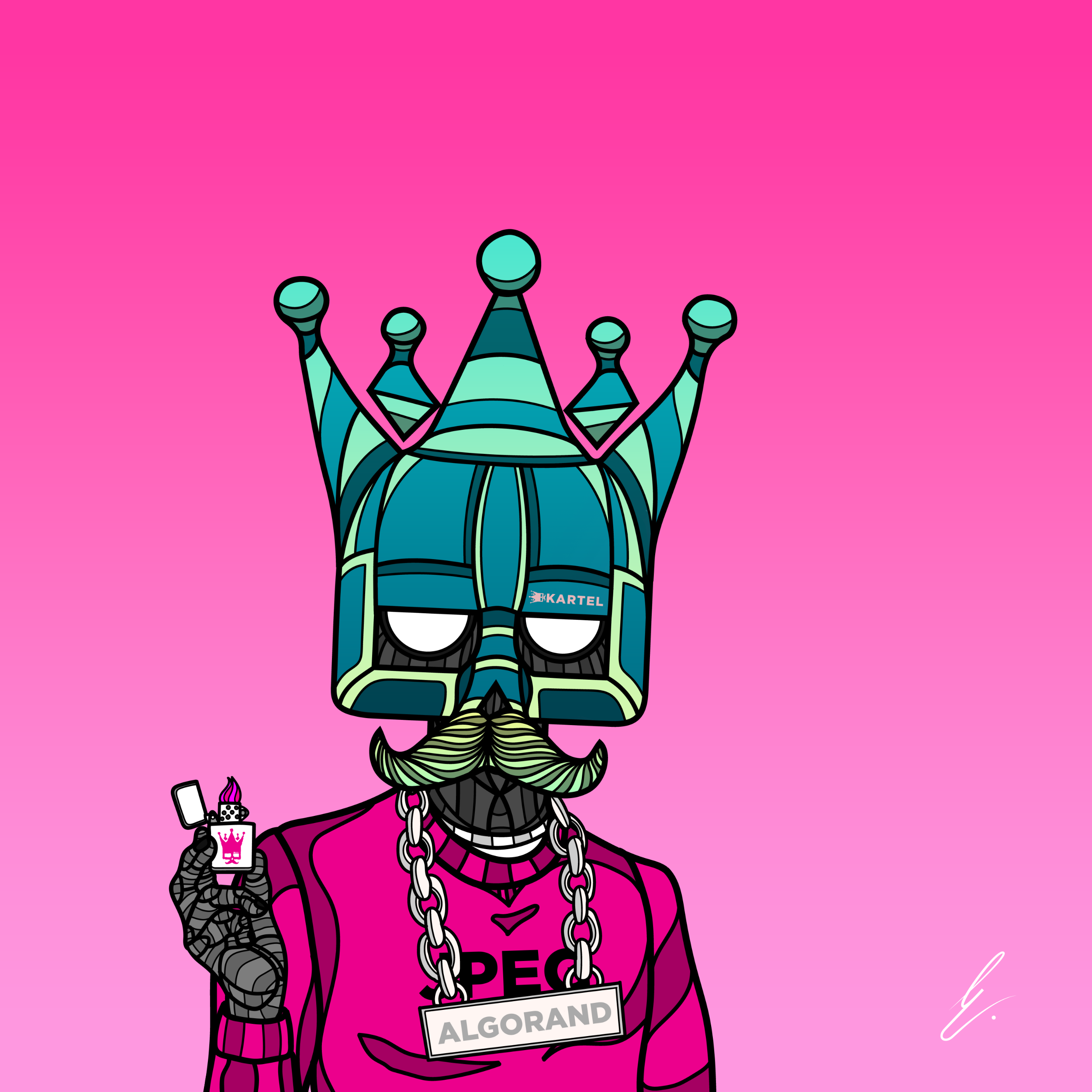 B-KARTEL: SQUADDIES #2343 NFT on Algorand