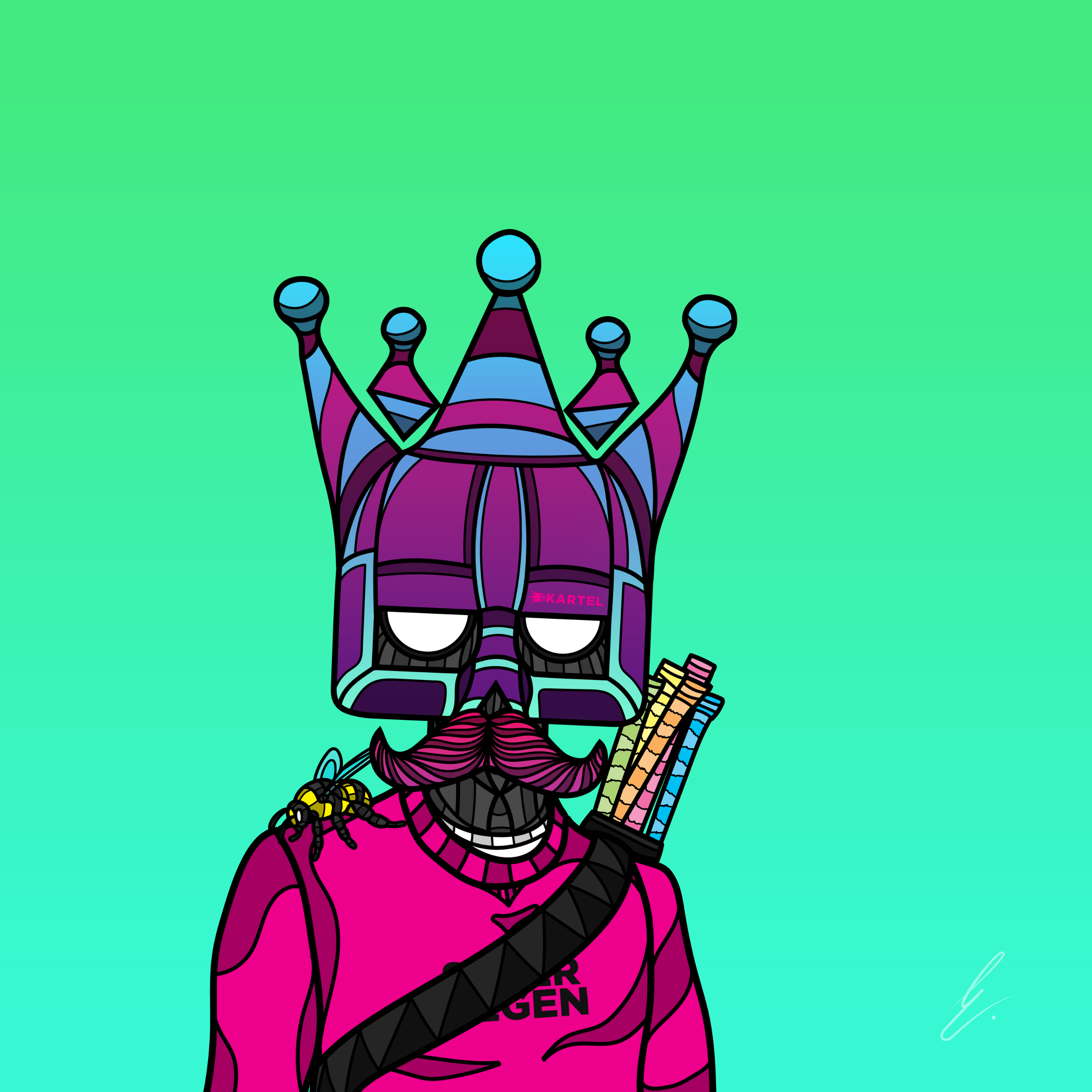 B-KARTEL: SQUADDIES #2346 NFT on Algorand