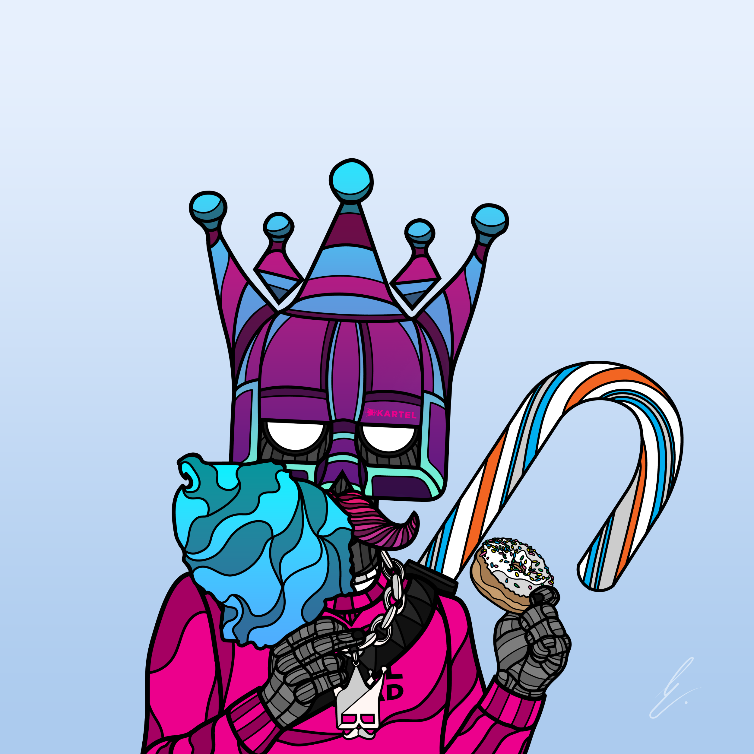 B-KARTEL: SQUADDIES #2350 NFT on Algorand