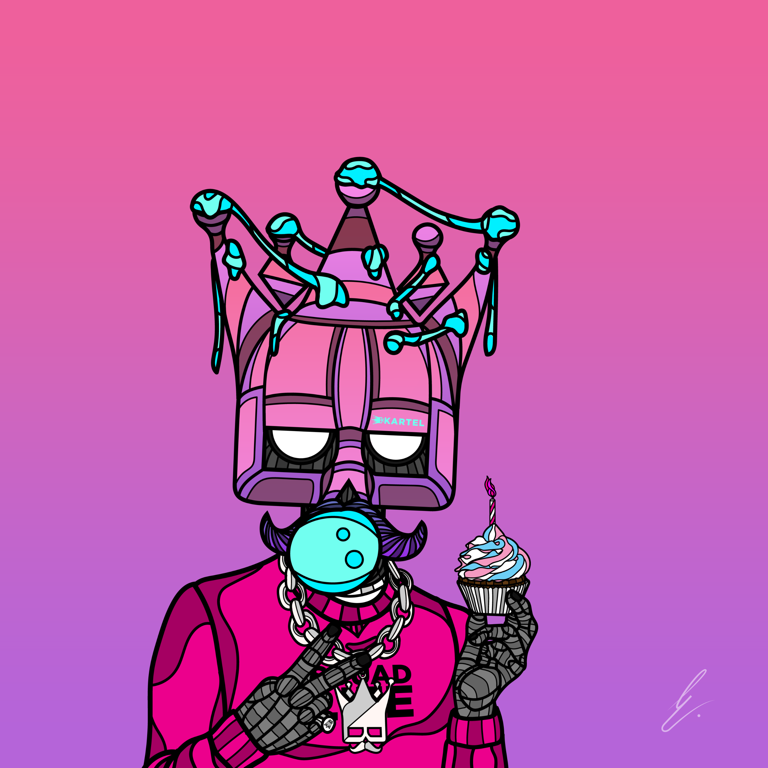 B-KARTEL: SQUADDIES #2352 NFT on Algorand