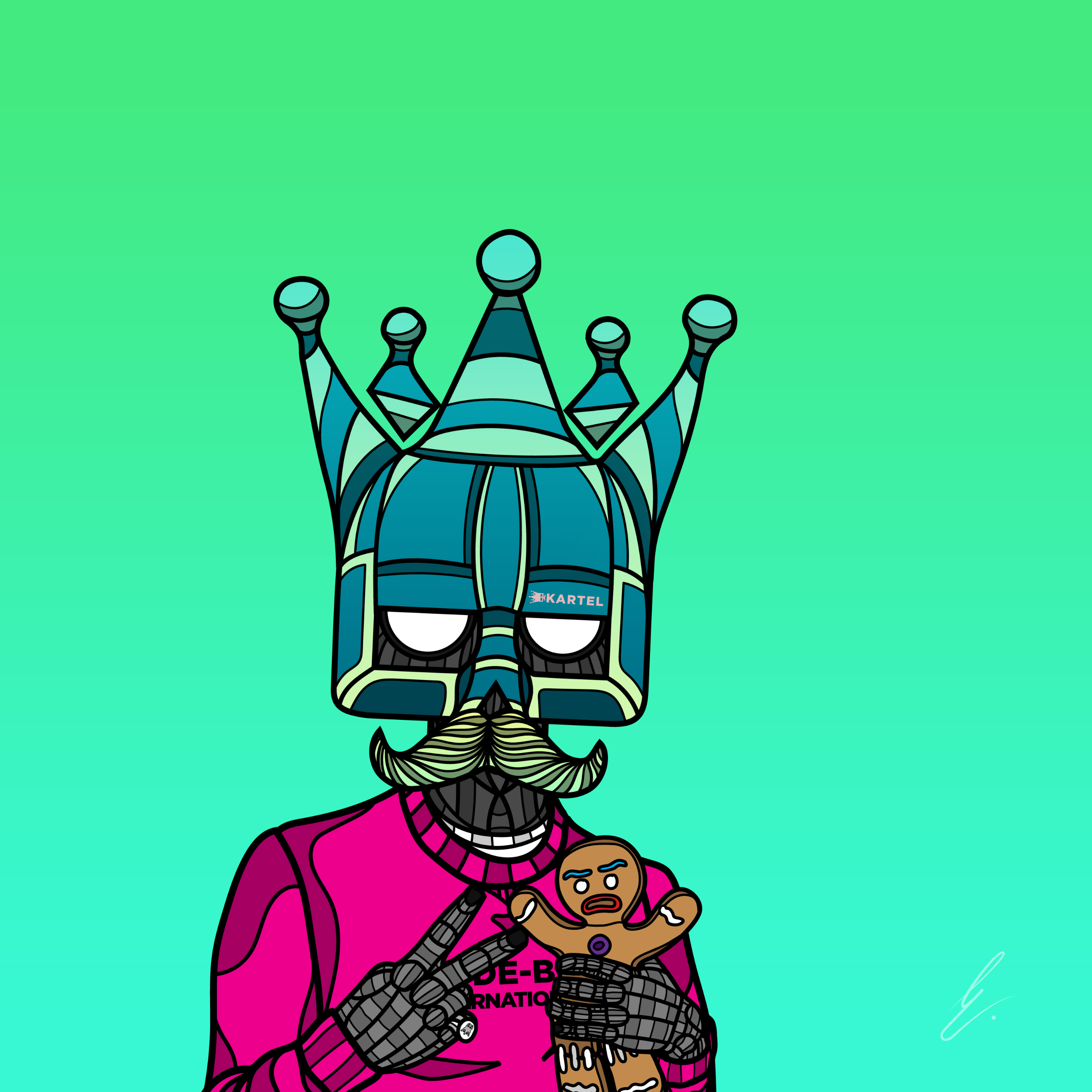 B-KARTEL: SQUADDIES #2355 NFT on Algorand