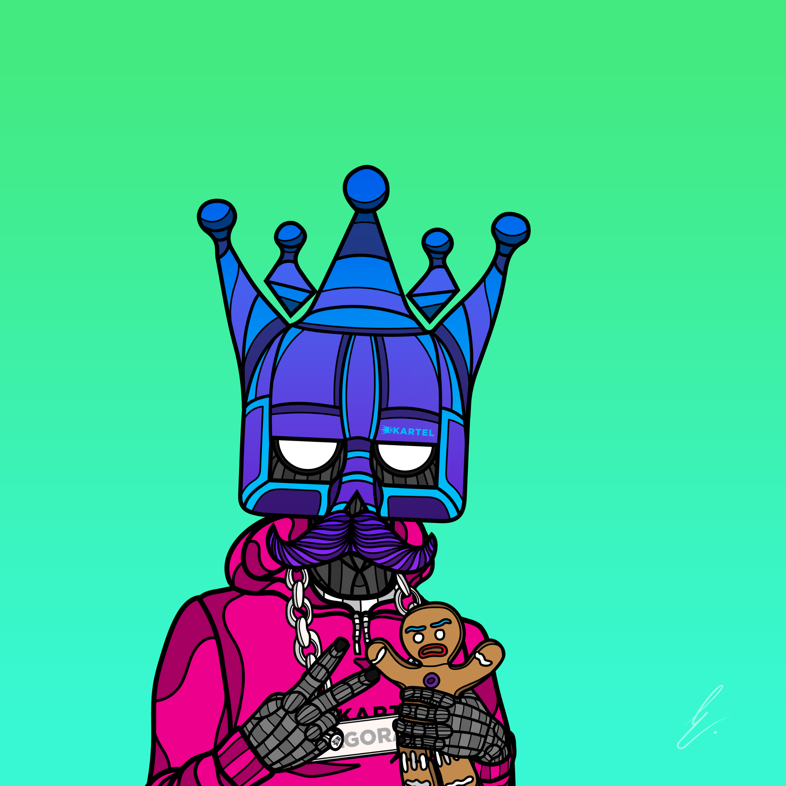 B-KARTEL: SQUADDIES #2356 NFT on Algorand