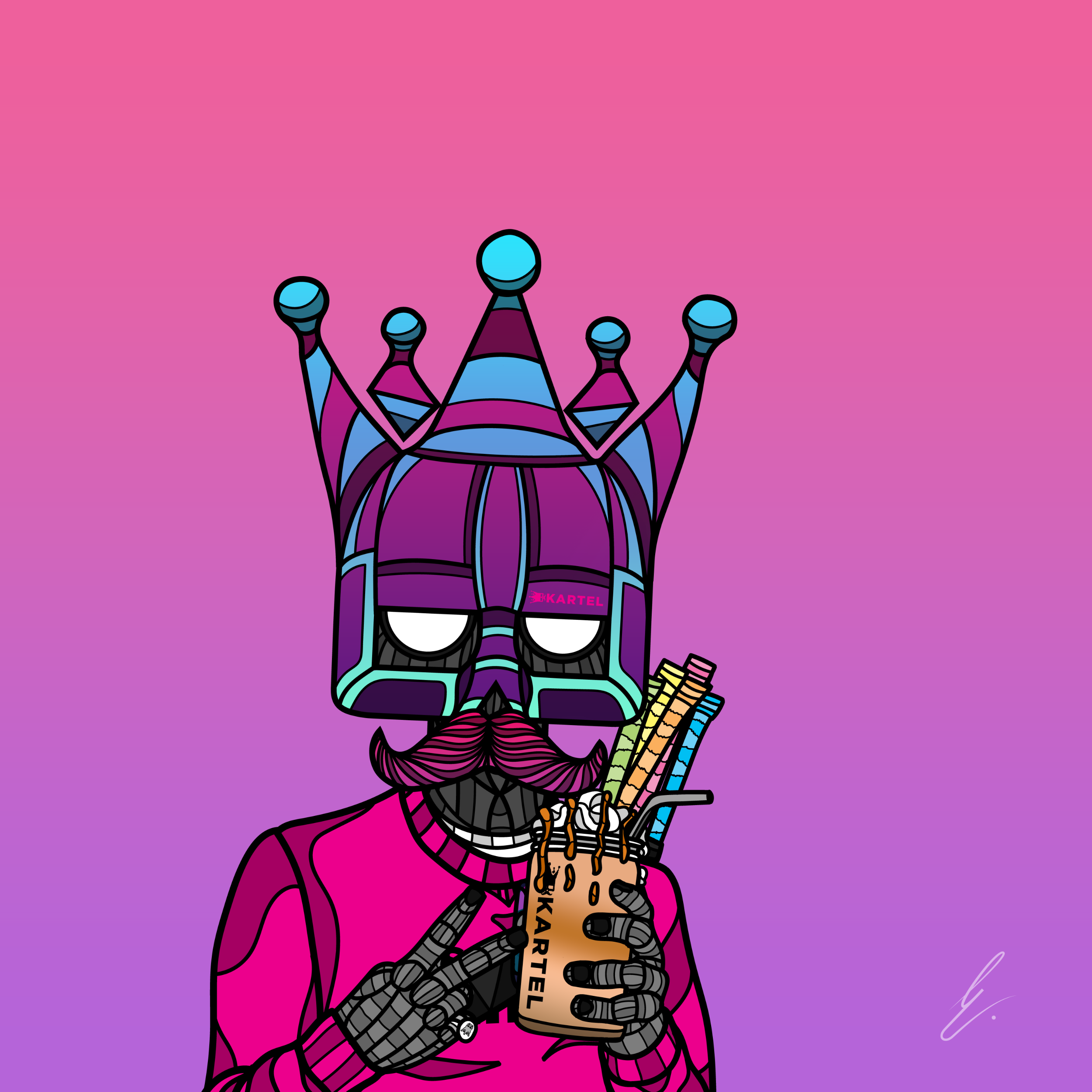 B-KARTEL: SQUADDIES #2357 NFT on Algorand