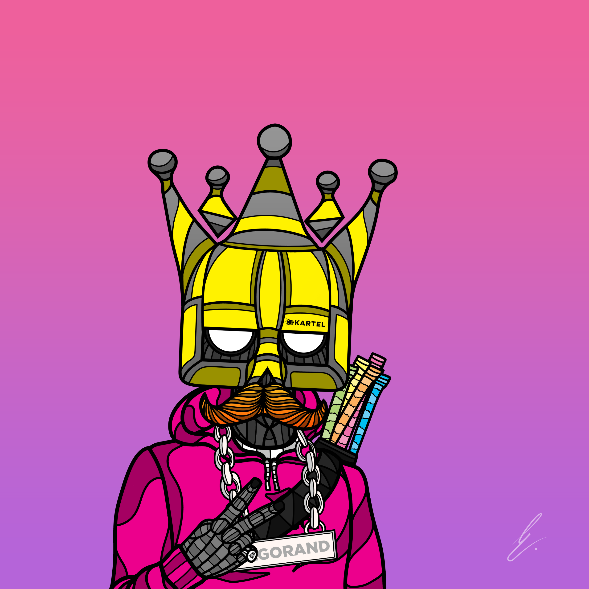 B-KARTEL: SQUADDIES #2359 NFT on Algorand