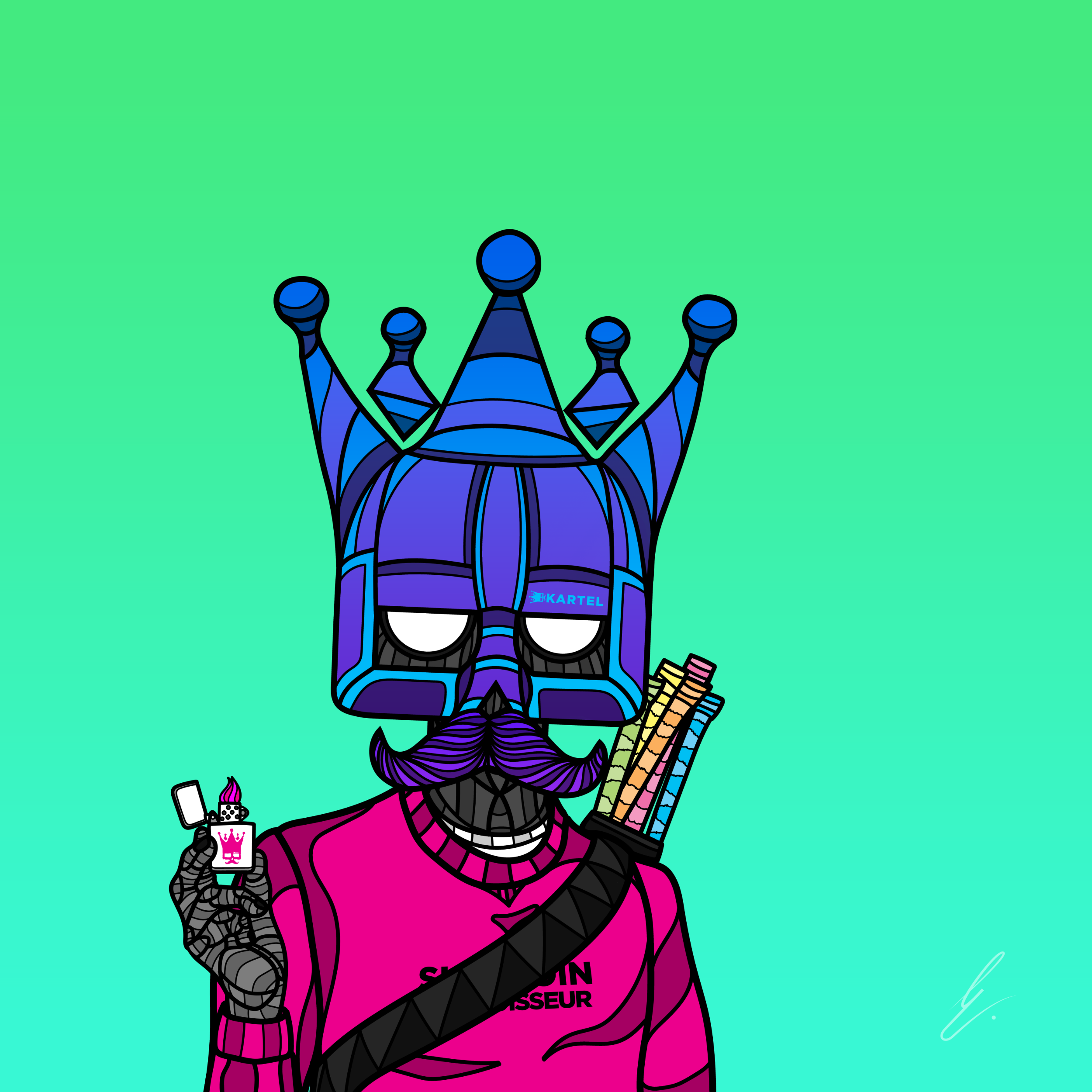 B-KARTEL: SQUADDIES #2360 NFT on Algorand