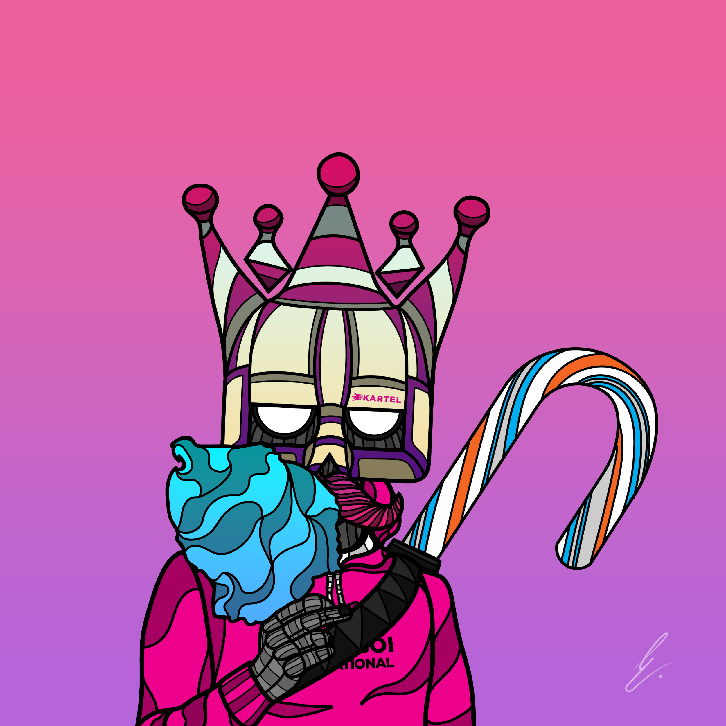 B-KARTEL: SQUADDIES #2362 NFT on Algorand