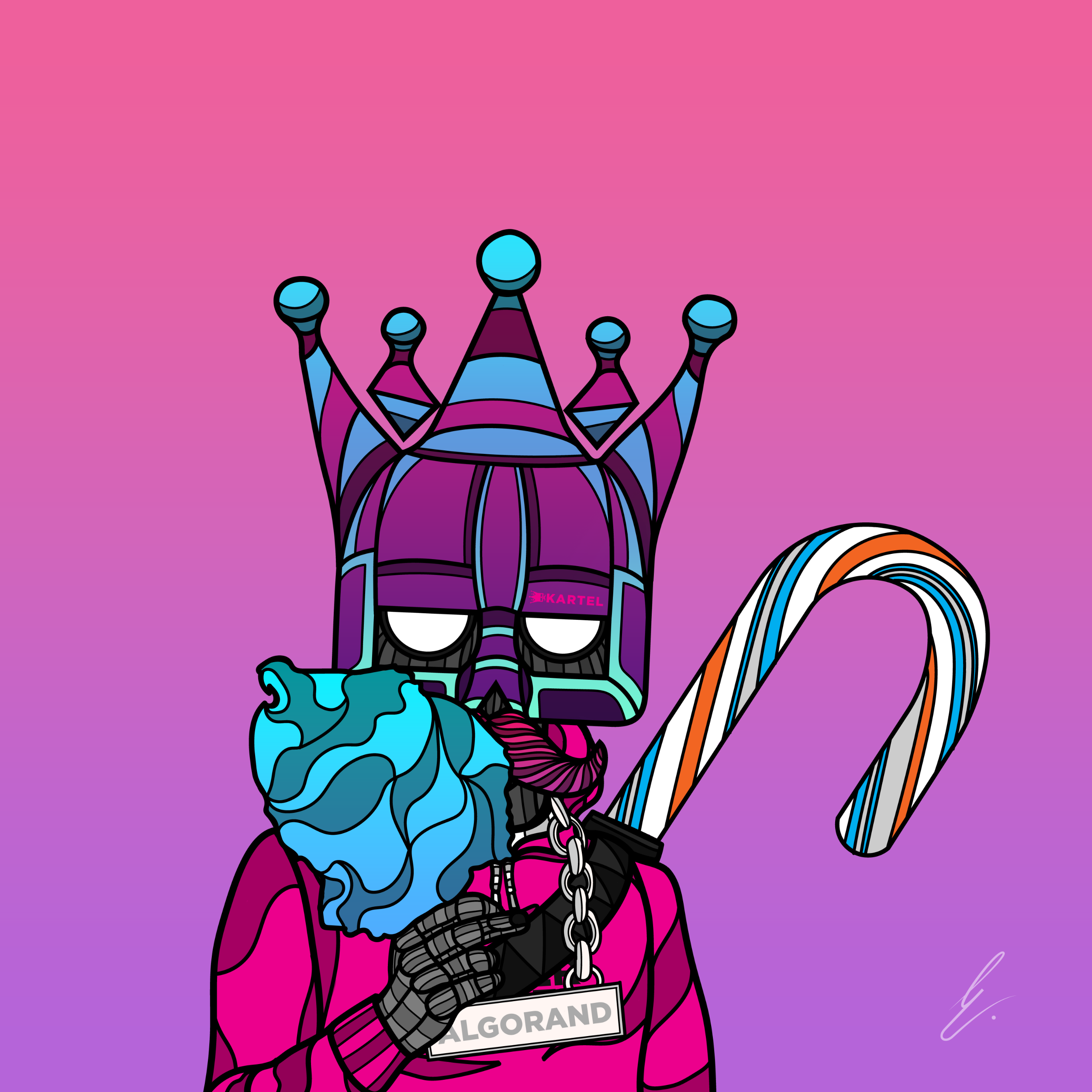 B-KARTEL: SQUADDIES #2367 NFT on Algorand