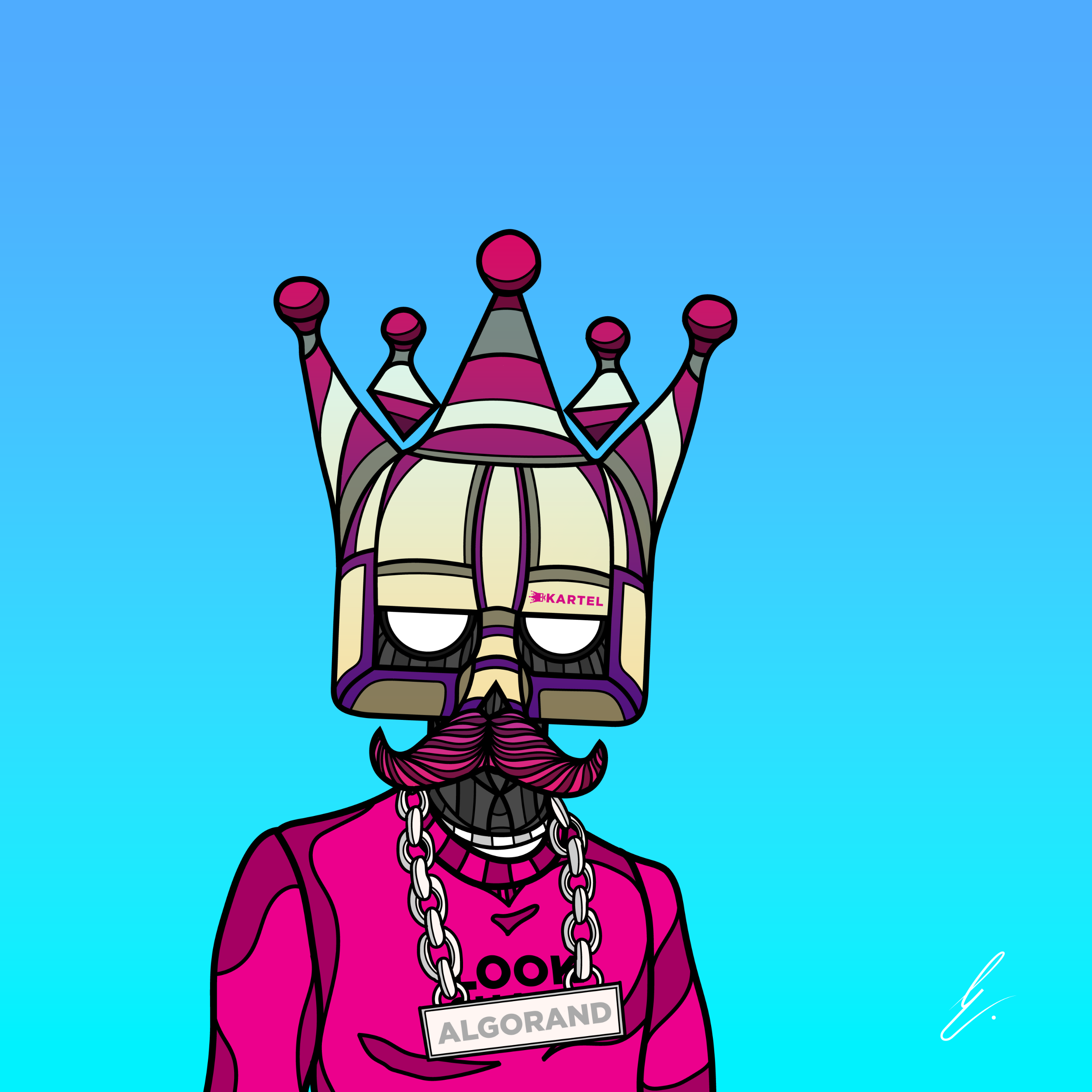 B-KARTEL: SQUADDIES #2368 NFT on Algorand