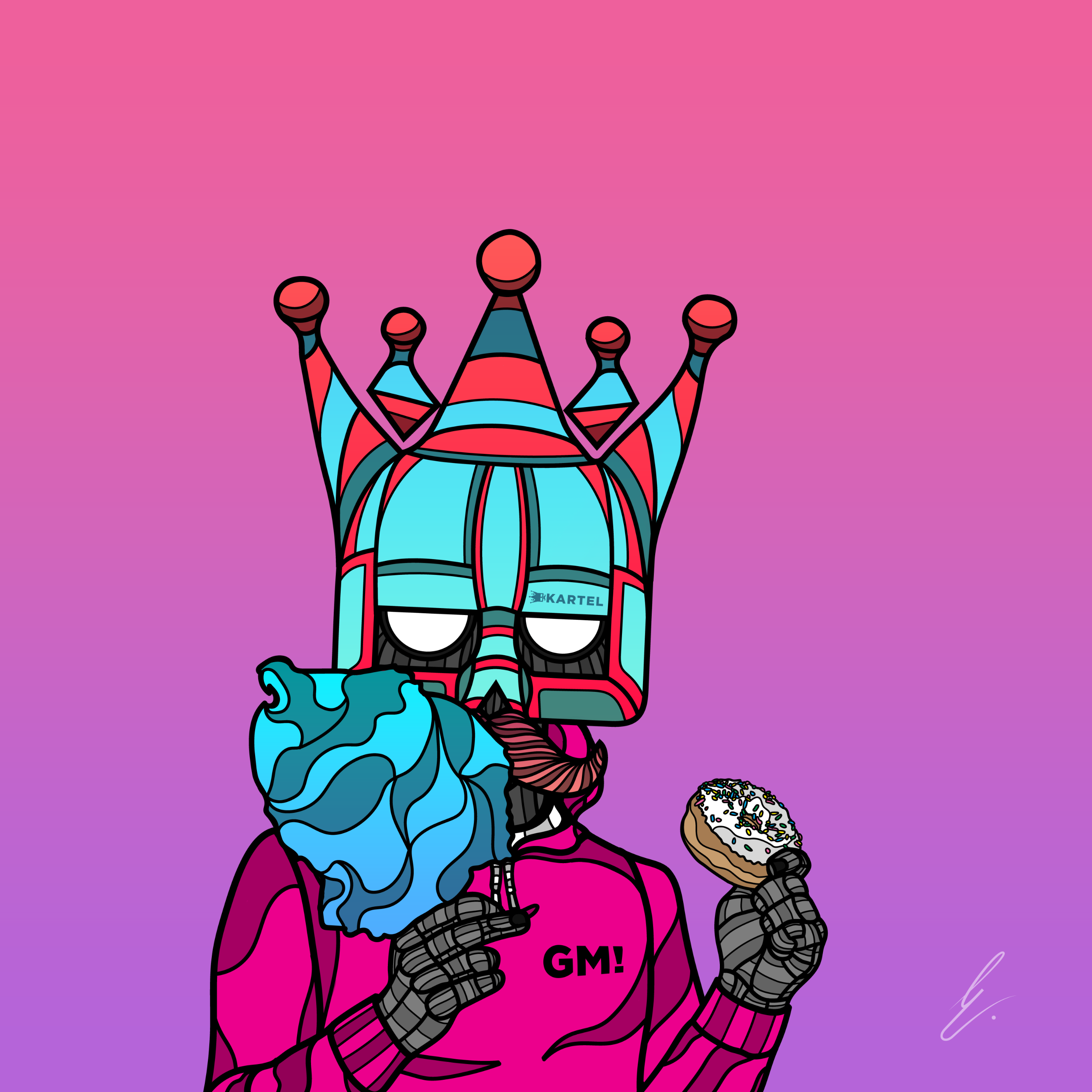 B-KARTEL: SQUADDIES #2369 NFT on Algorand