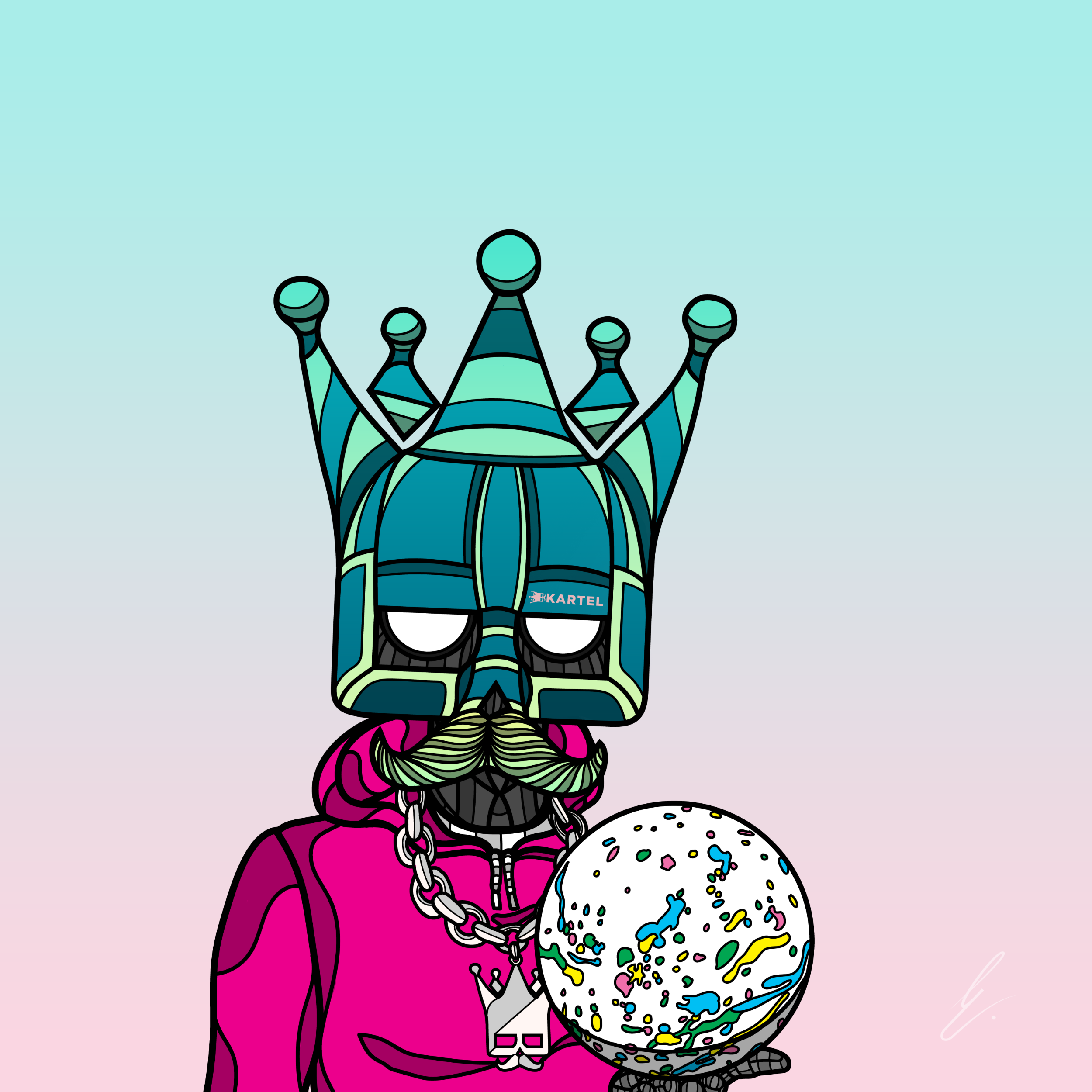 B-KARTEL: SQUADDIES #2371 NFT on Algorand