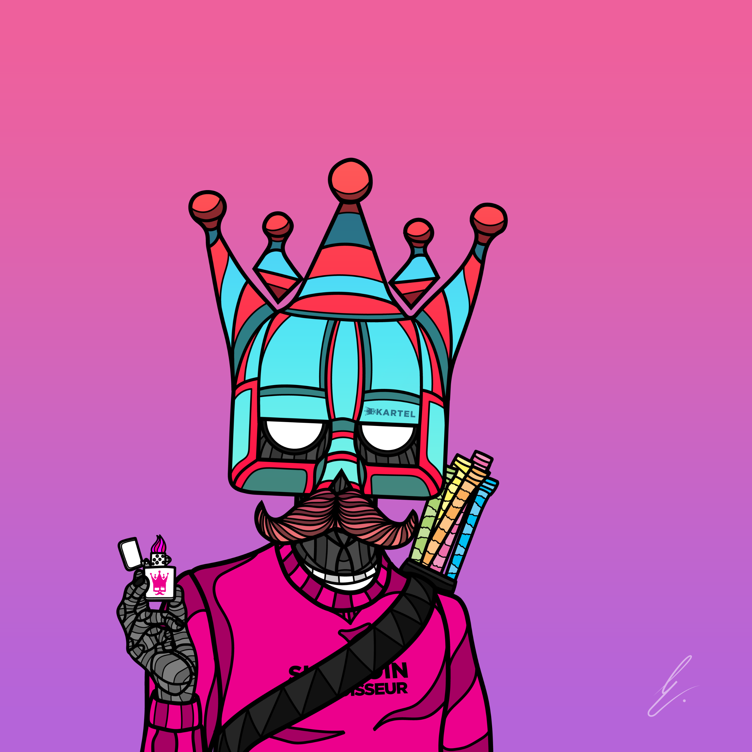 B-KARTEL: SQUADDIES #2372 NFT on Algorand