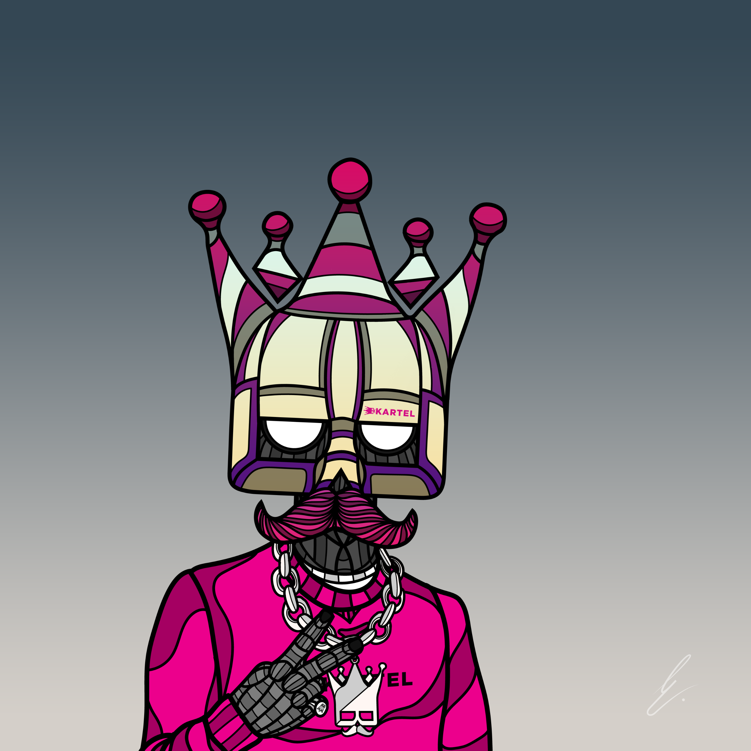 B-KARTEL: SQUADDIES #2375 NFT on Algorand