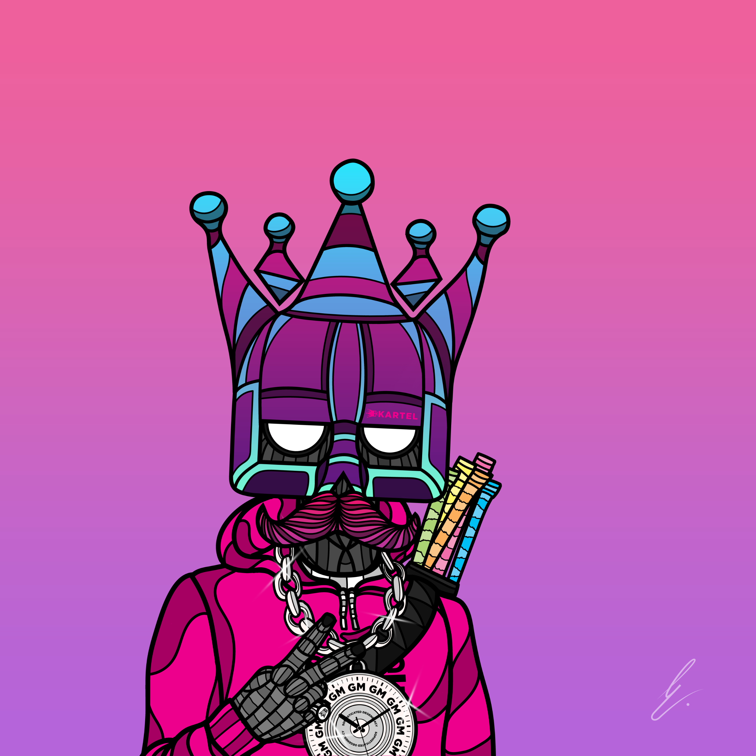 B-KARTEL: SQUADDIES #2380 NFT on Algorand