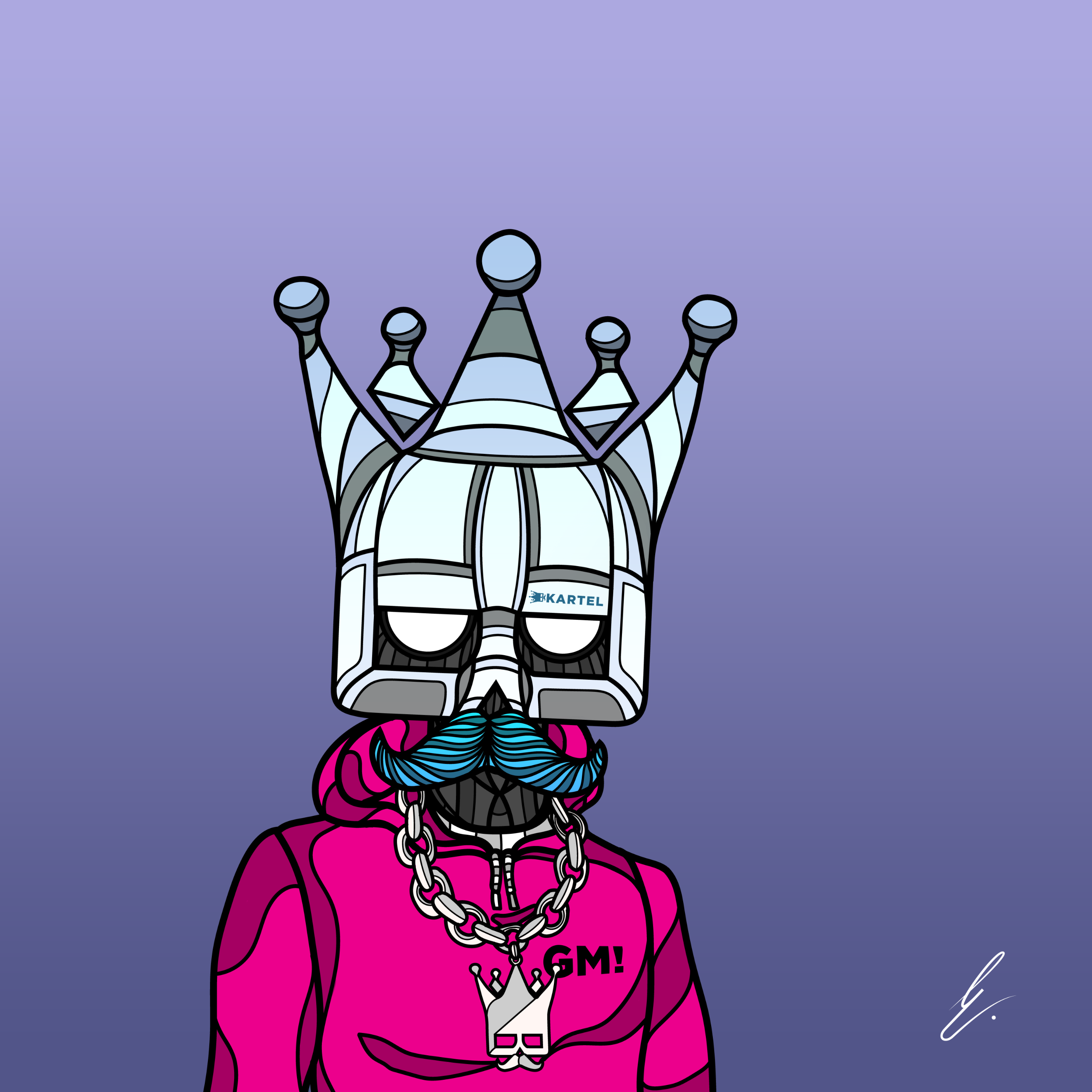 B-KARTEL: SQUADDIES #2381 NFT on Algorand