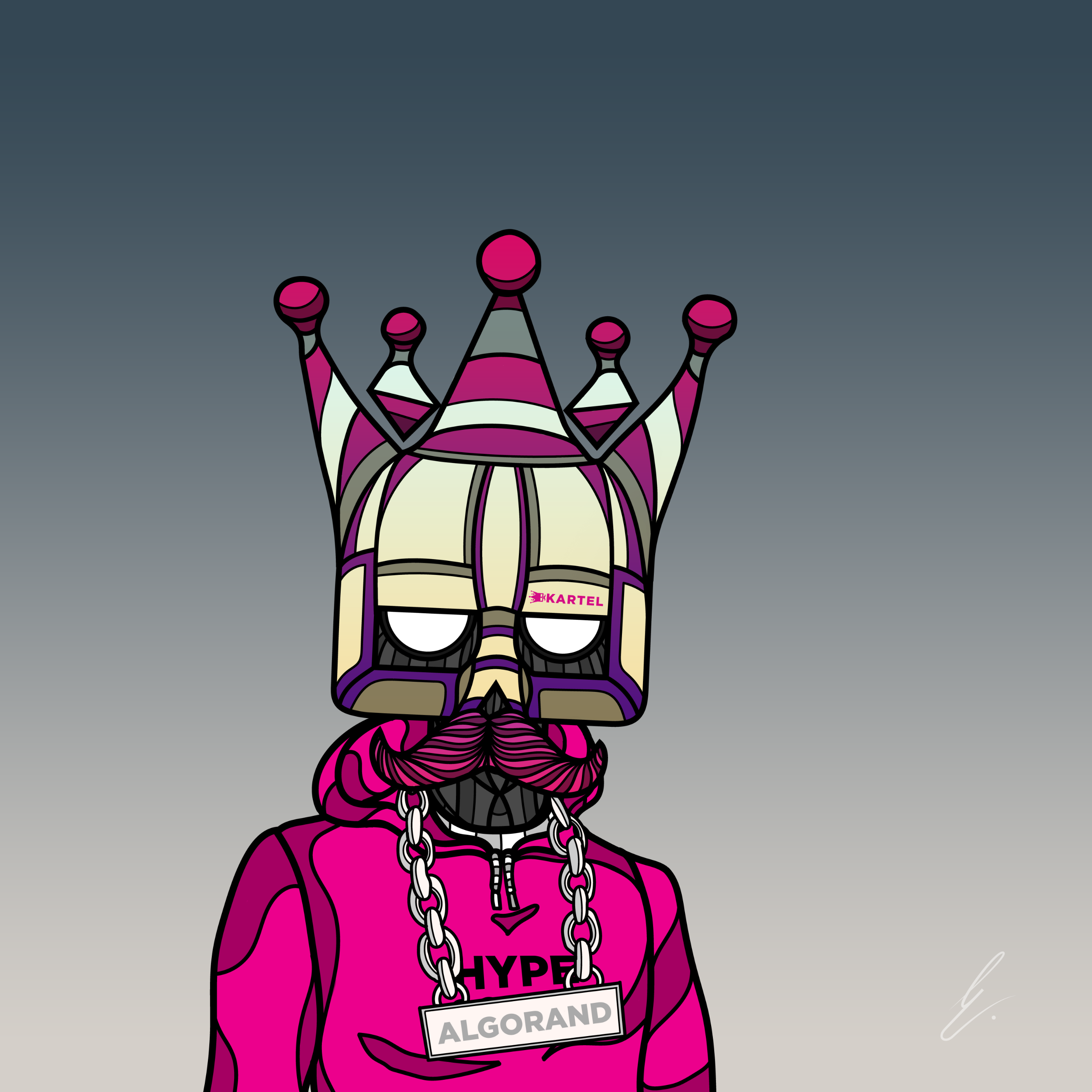 B-KARTEL: SQUADDIES #2386 NFT on Algorand