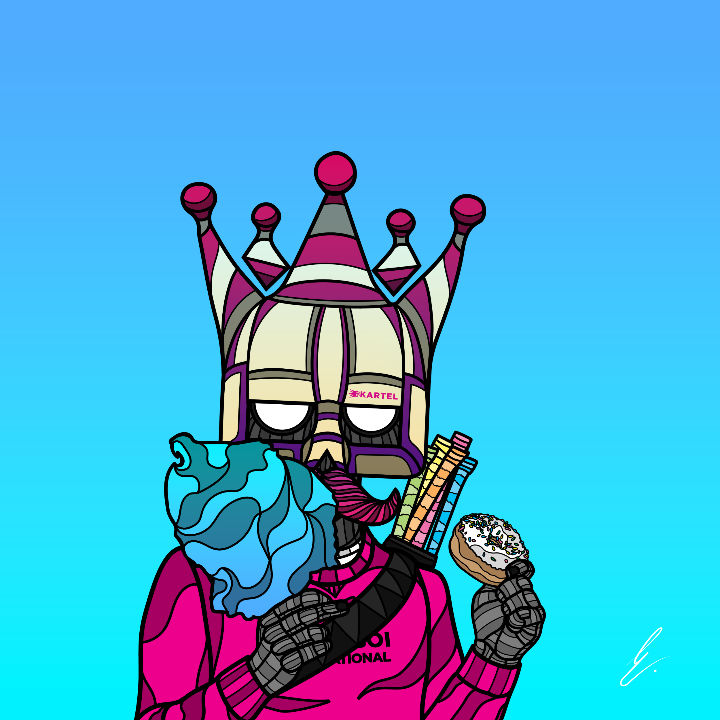 B-KARTEL: SQUADDIES #2388 NFT on Algorand