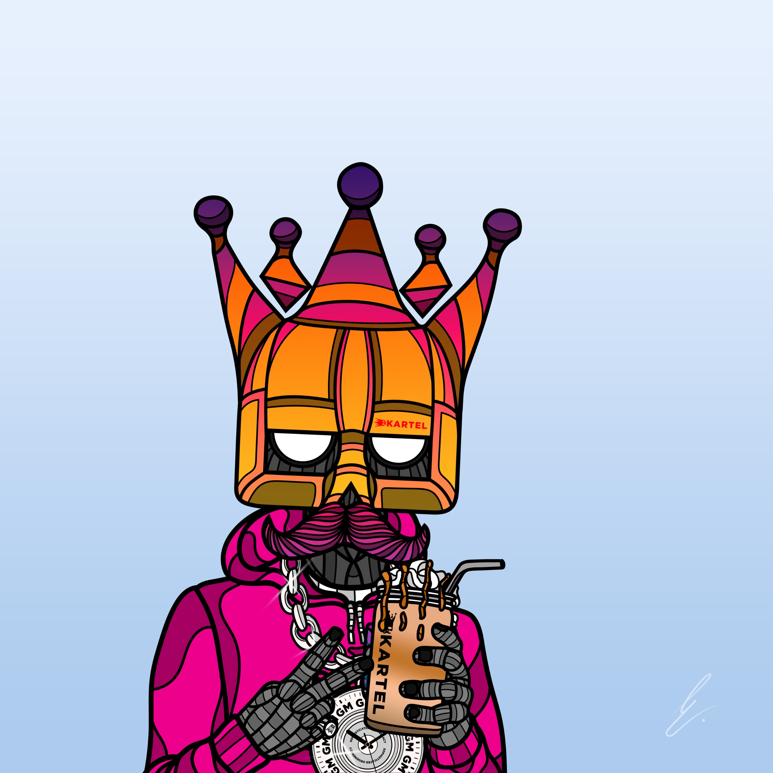 B-KARTEL: SQUADDIES #2390 NFT on Algorand