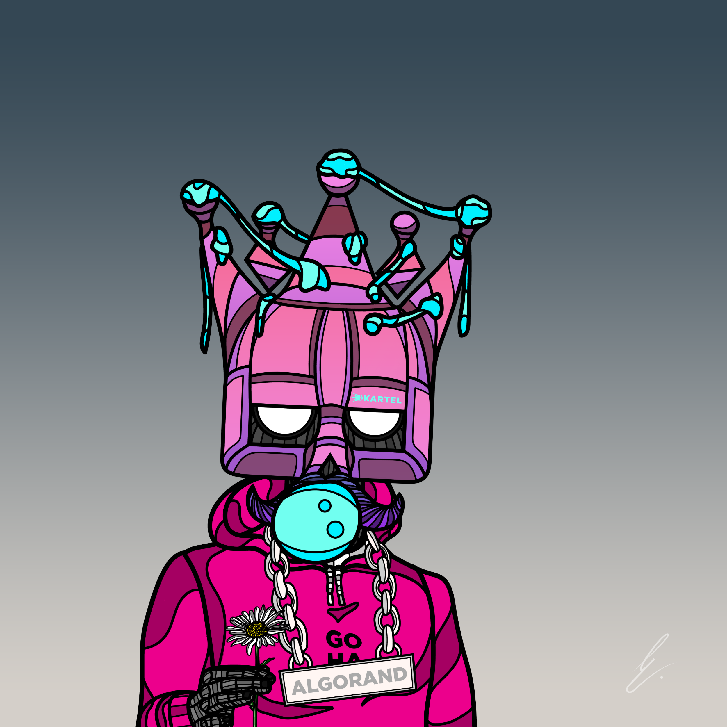 B-KARTEL: SQUADDIES #2401 NFT on Algorand