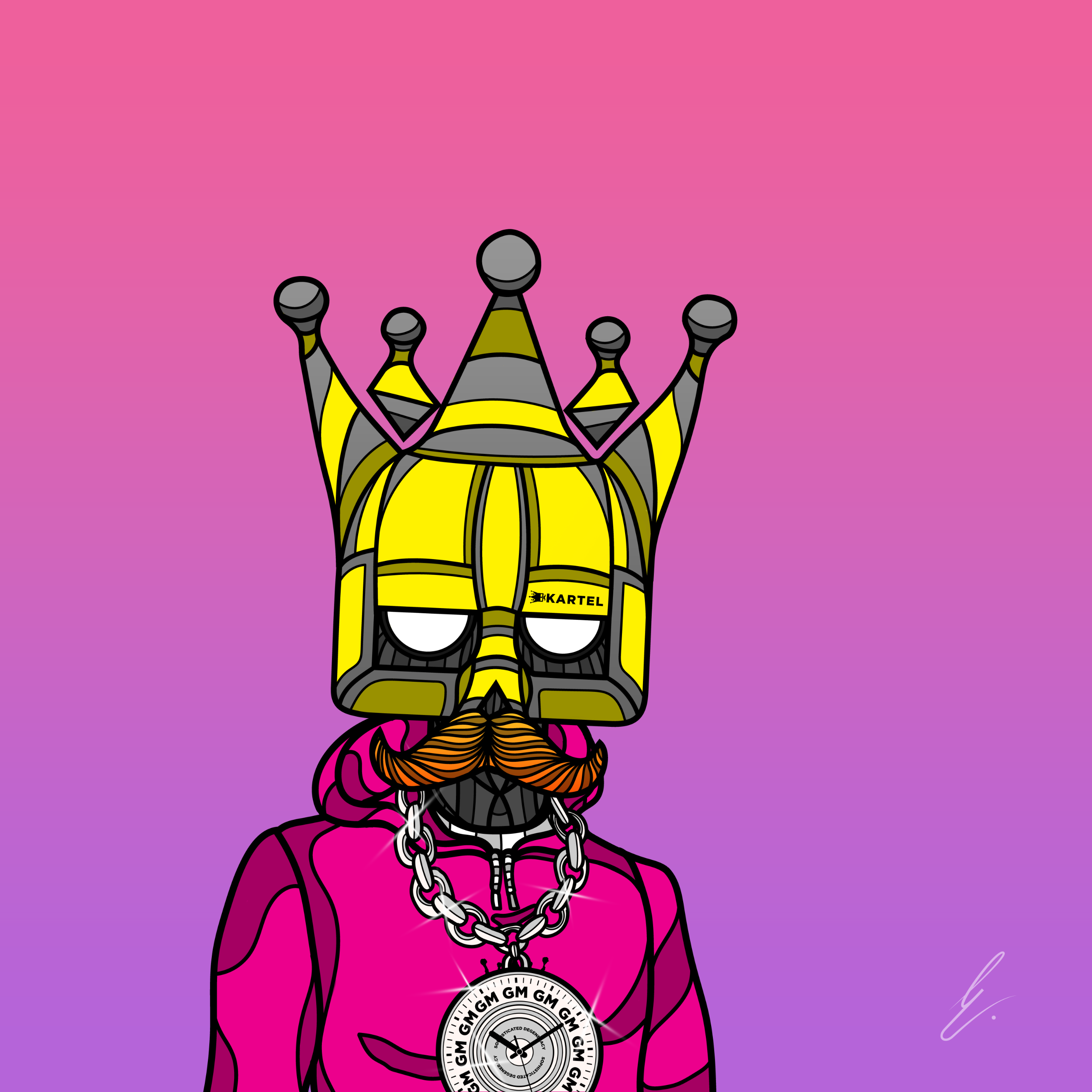 B-KARTEL: SQUADDIES #2444 NFT on Algorand