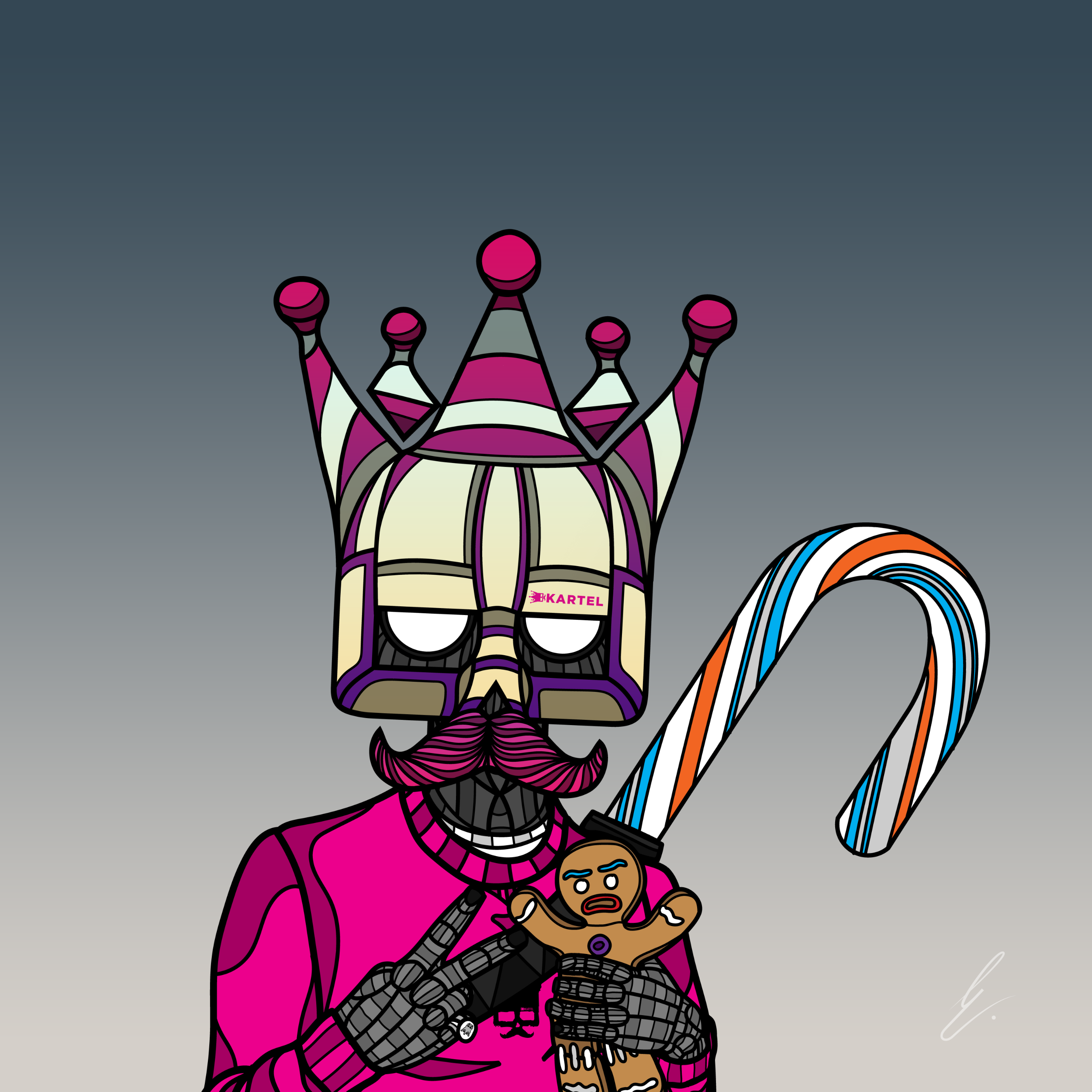 B-KARTEL: SQUADDIES #2446 NFT on Algorand