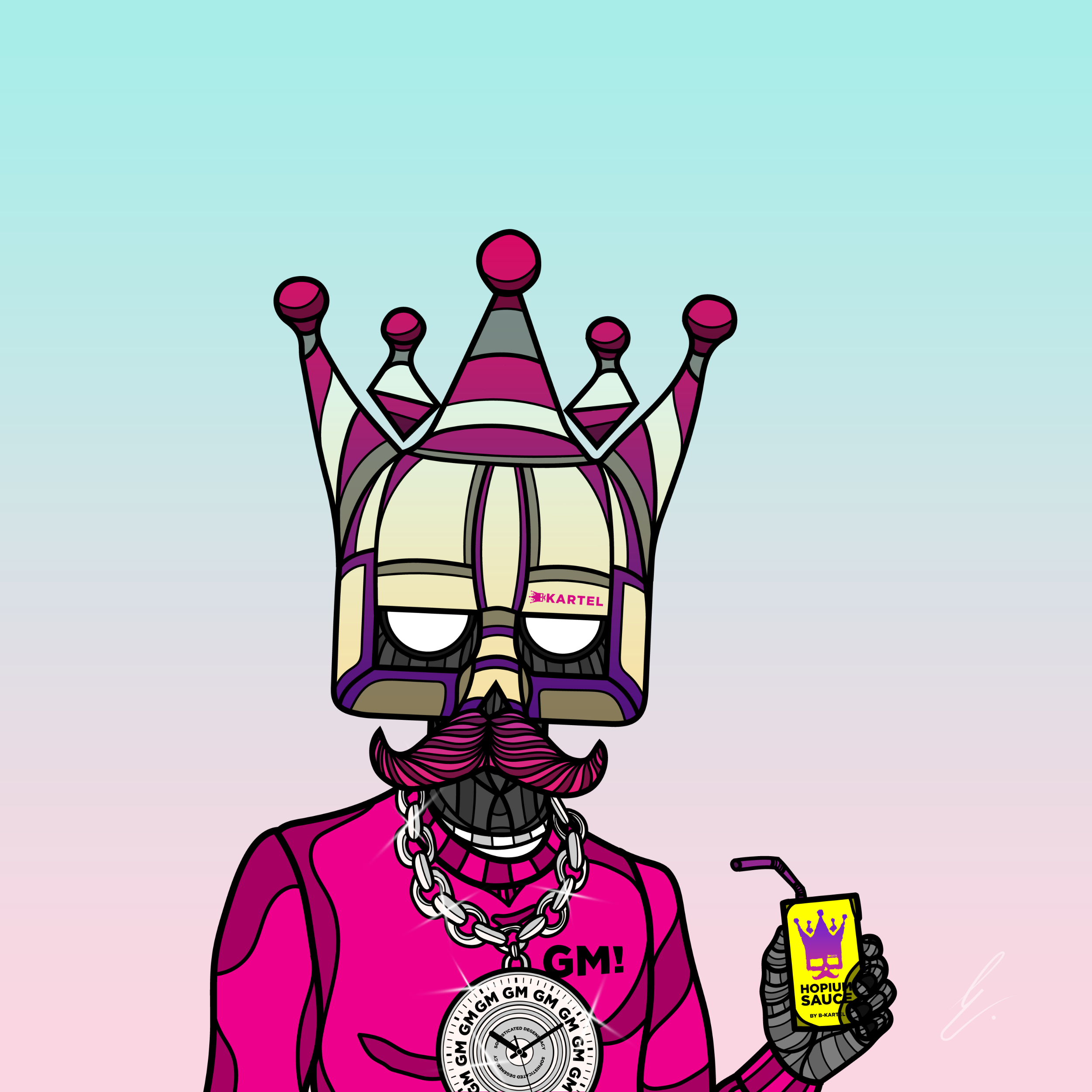 B-KARTEL: SQUADDIES #2450 NFT on Algorand