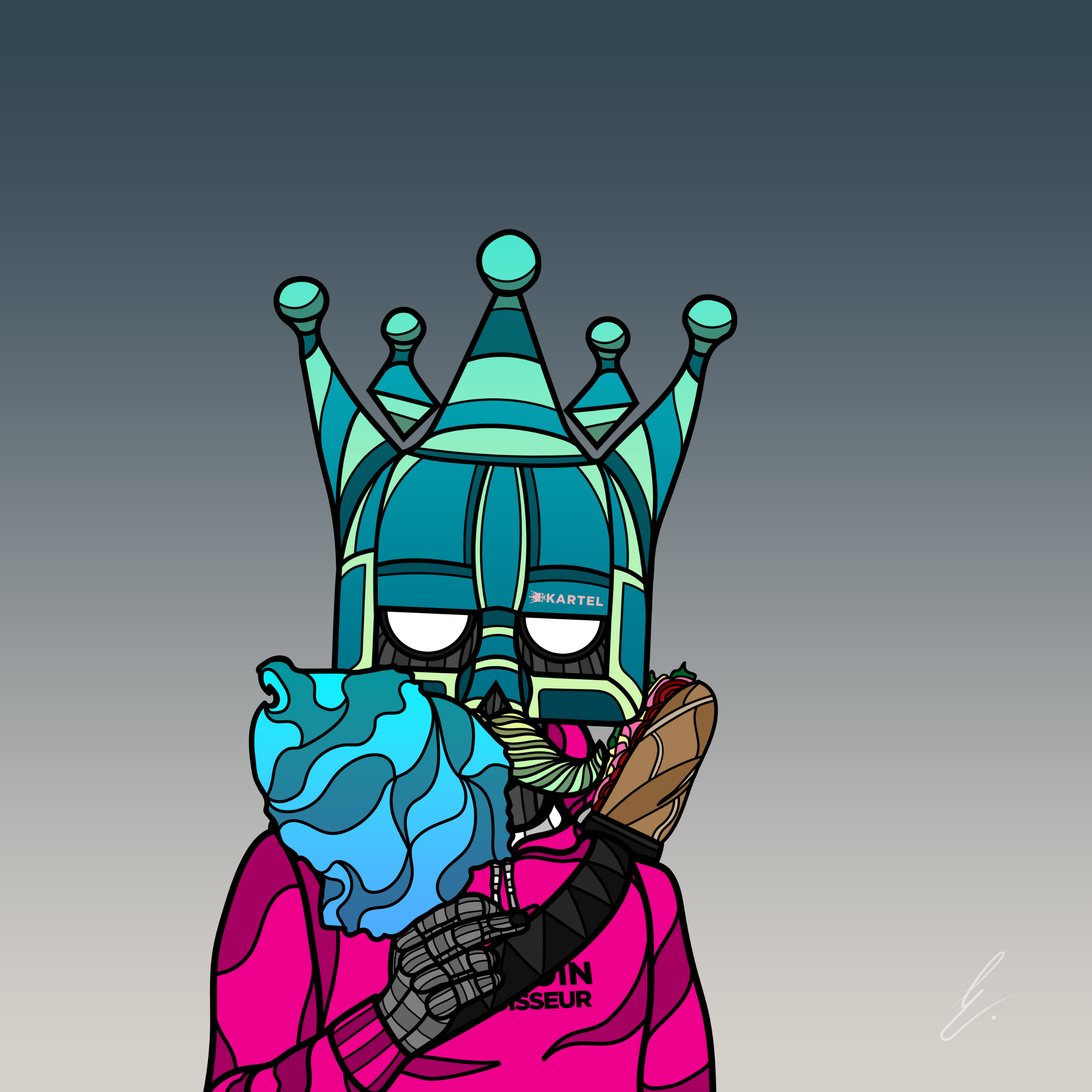 B-KARTEL: SQUADDIES #2456 NFT on Algorand