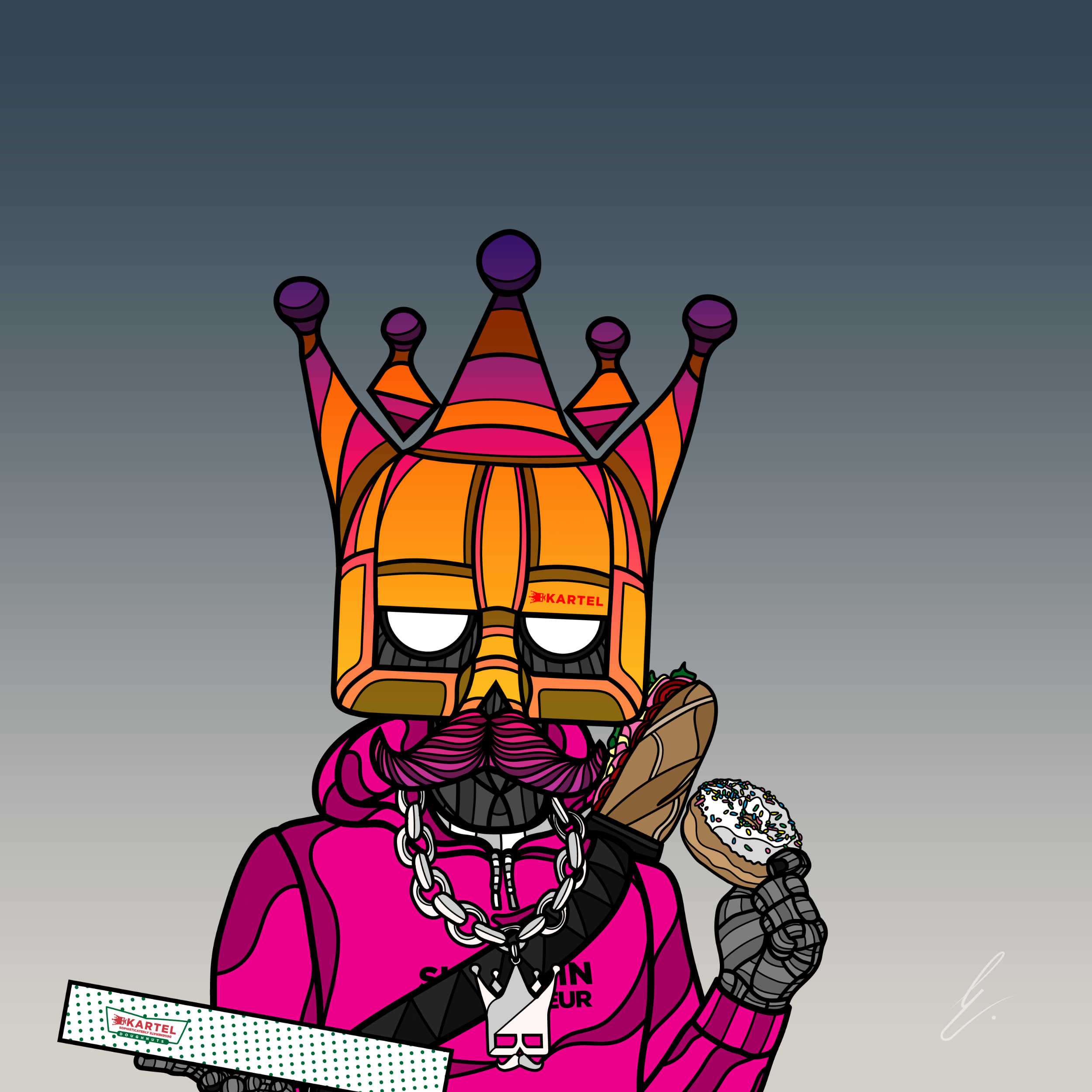 B-KARTEL: SQUADDIES #2457 NFT on Algorand