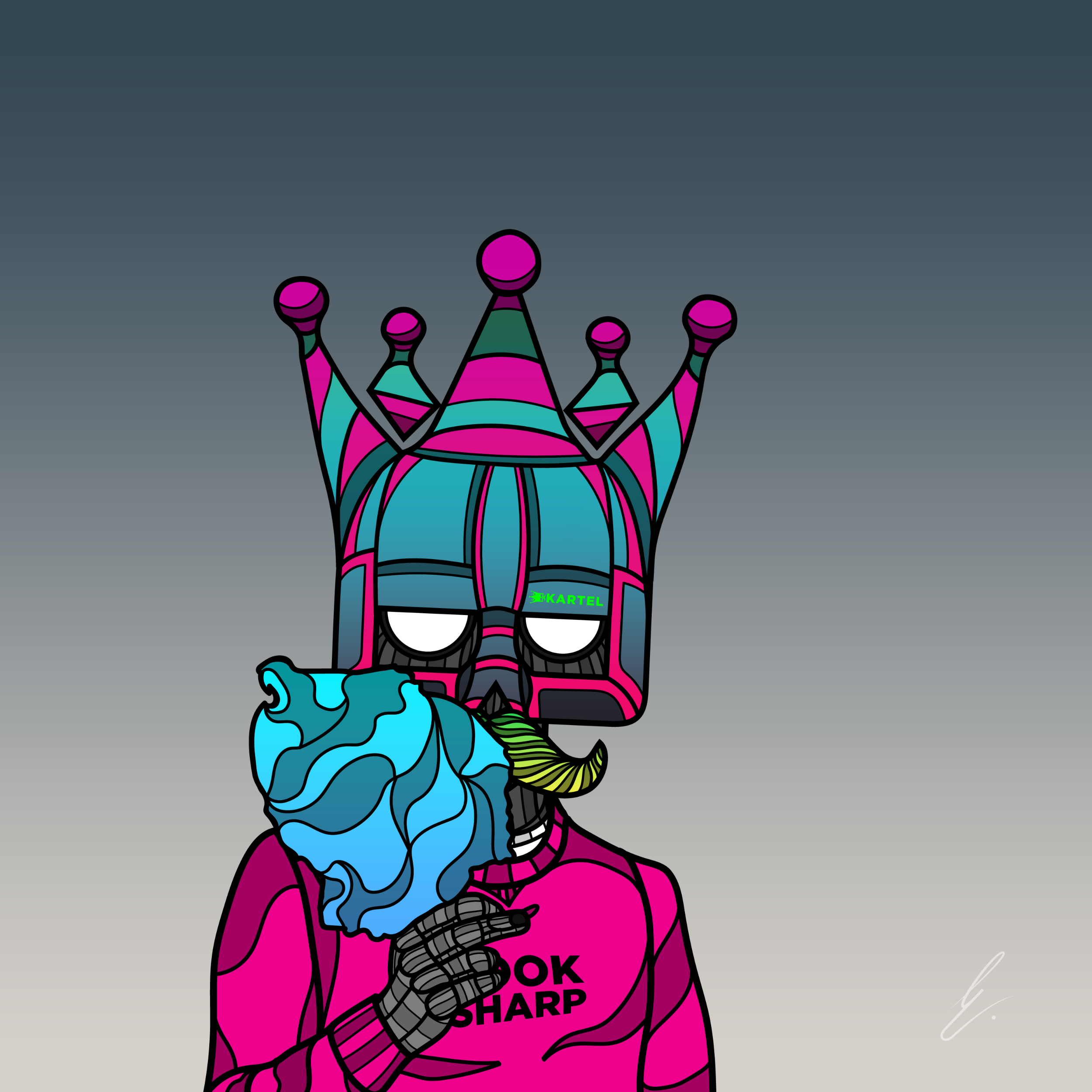 B-KARTEL: SQUADDIES #2459 NFT on Algorand