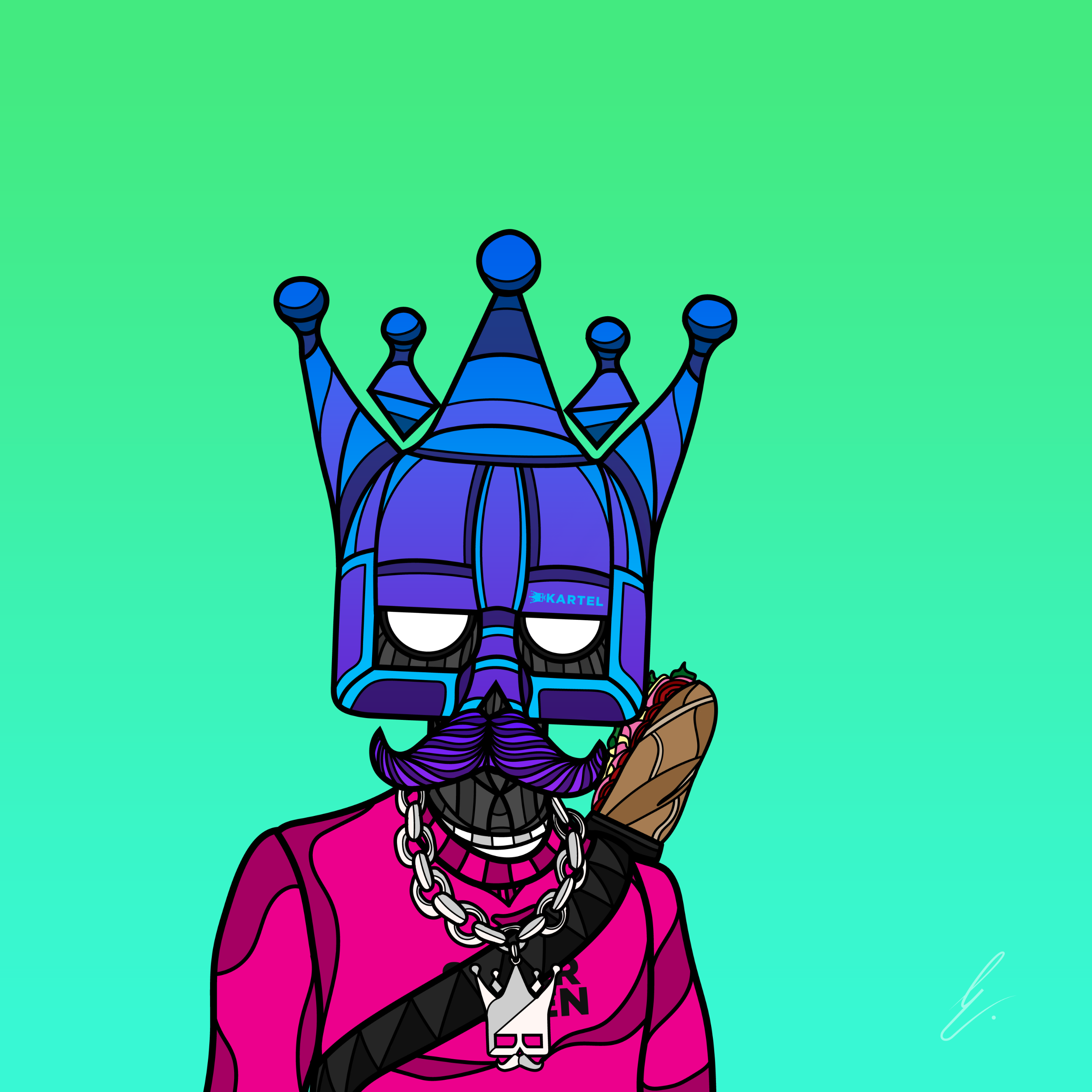 B-KARTEL: SQUADDIES #2473 NFT on Algorand