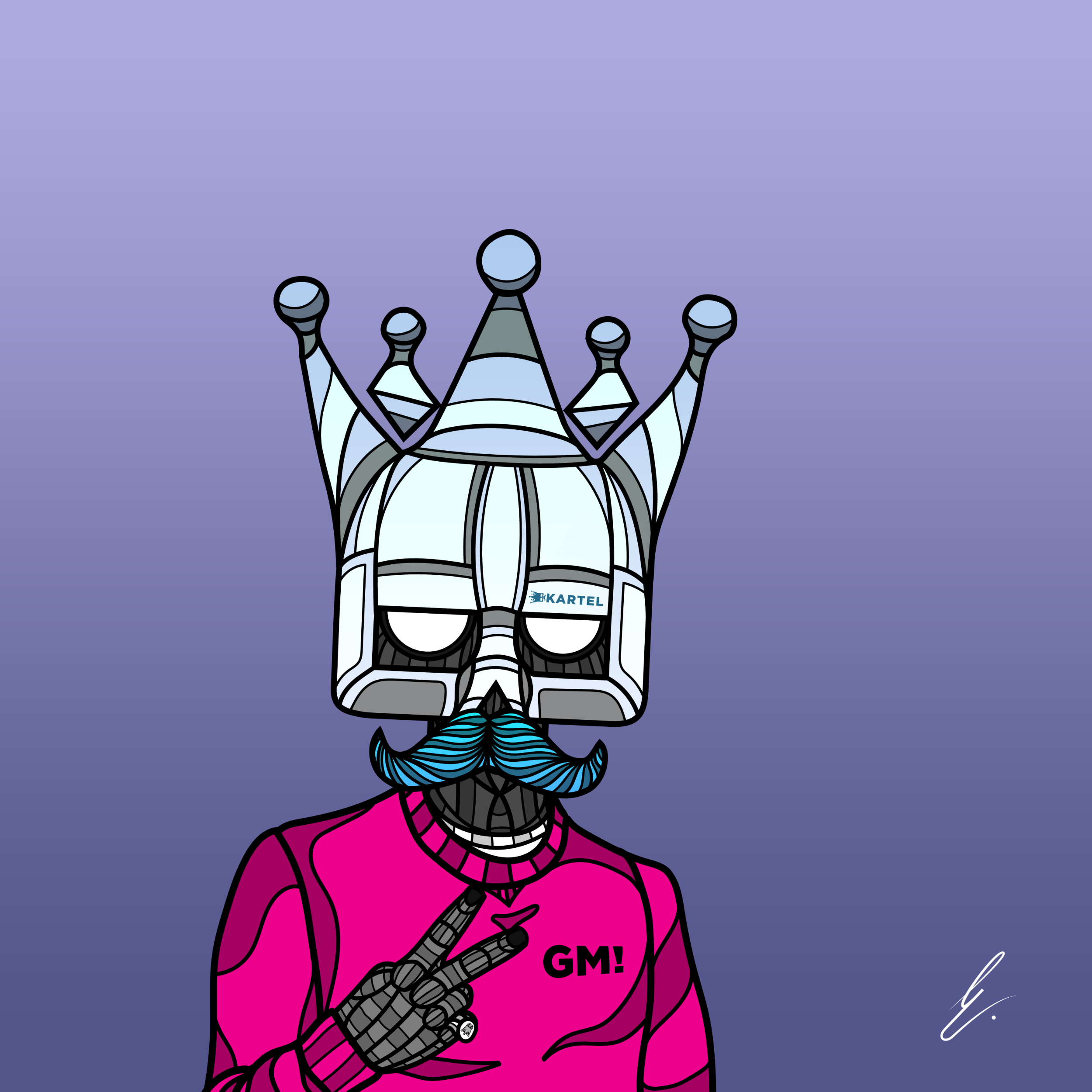 B-KARTEL: SQUADDIES #2483 NFT on Algorand