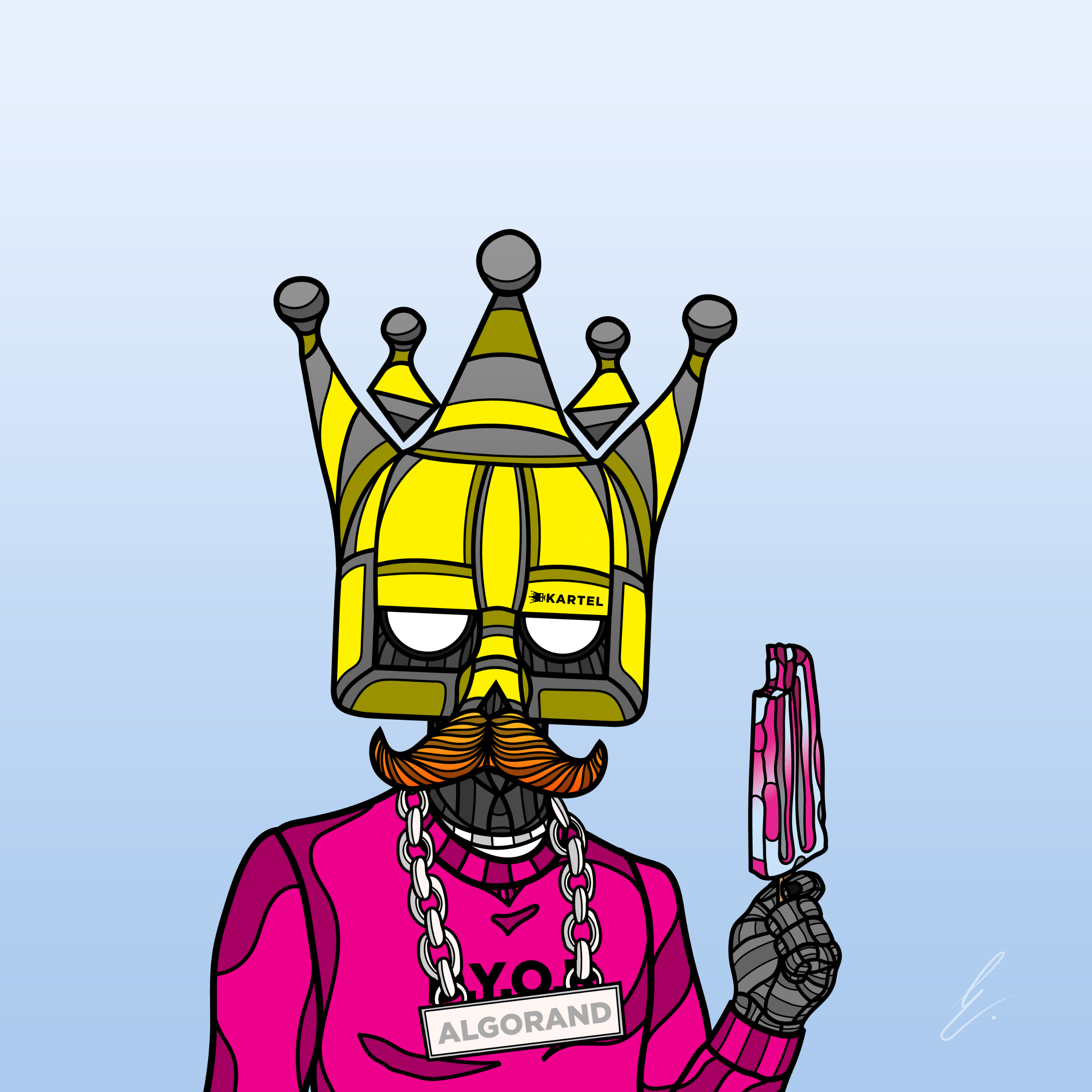 B-KARTEL: SQUADDIES #2489 NFT on Algorand