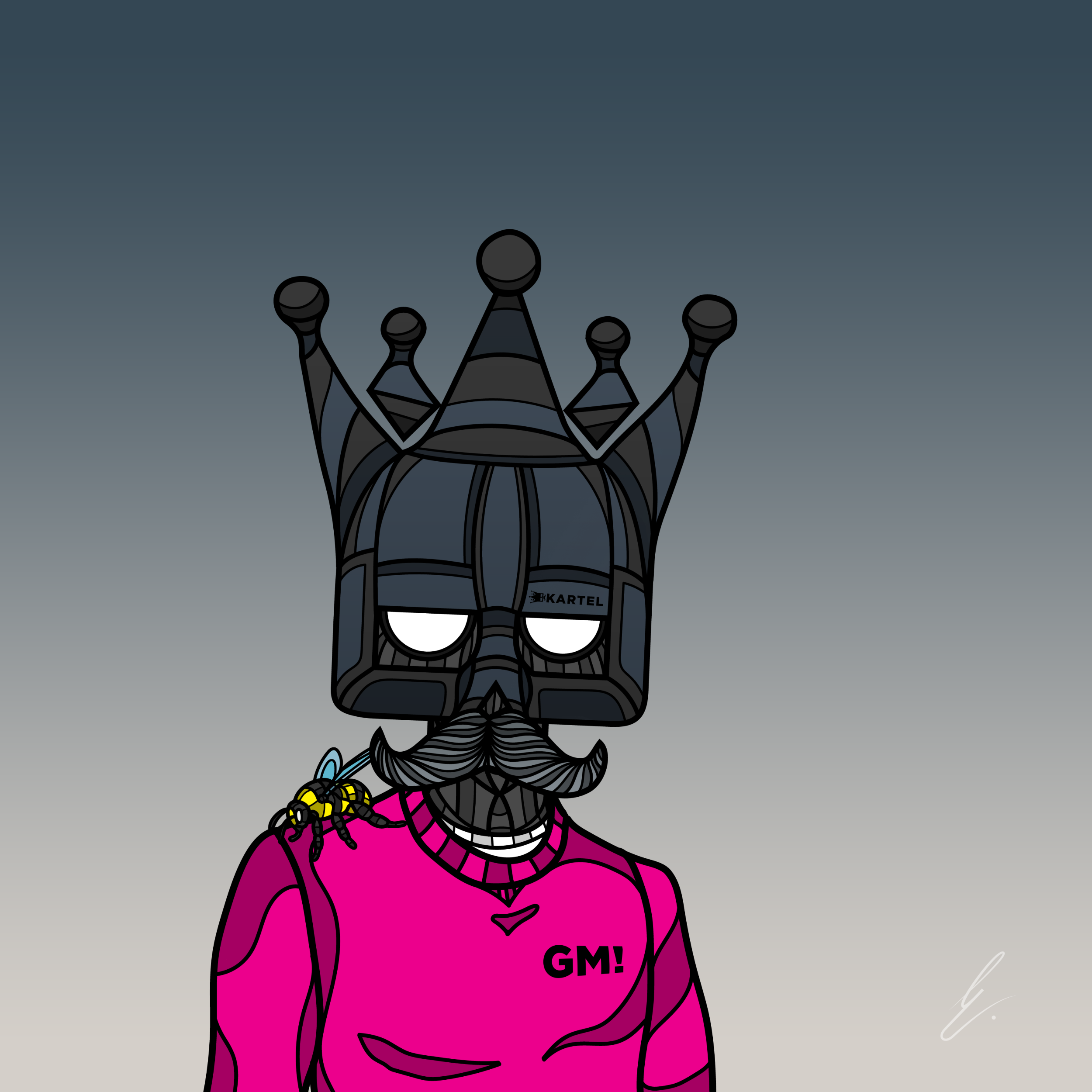 B-KARTEL: SQUADDIES #2490 NFT on Algorand