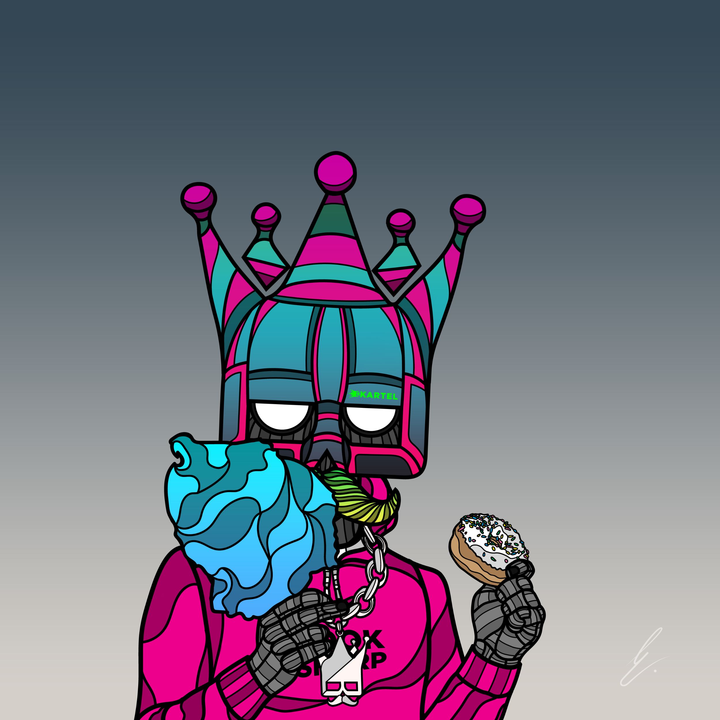 B-KARTEL: SQUADDIES #2494 NFT on Algorand