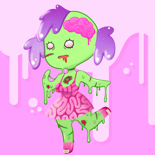 An image of Algoo Girl Zombie