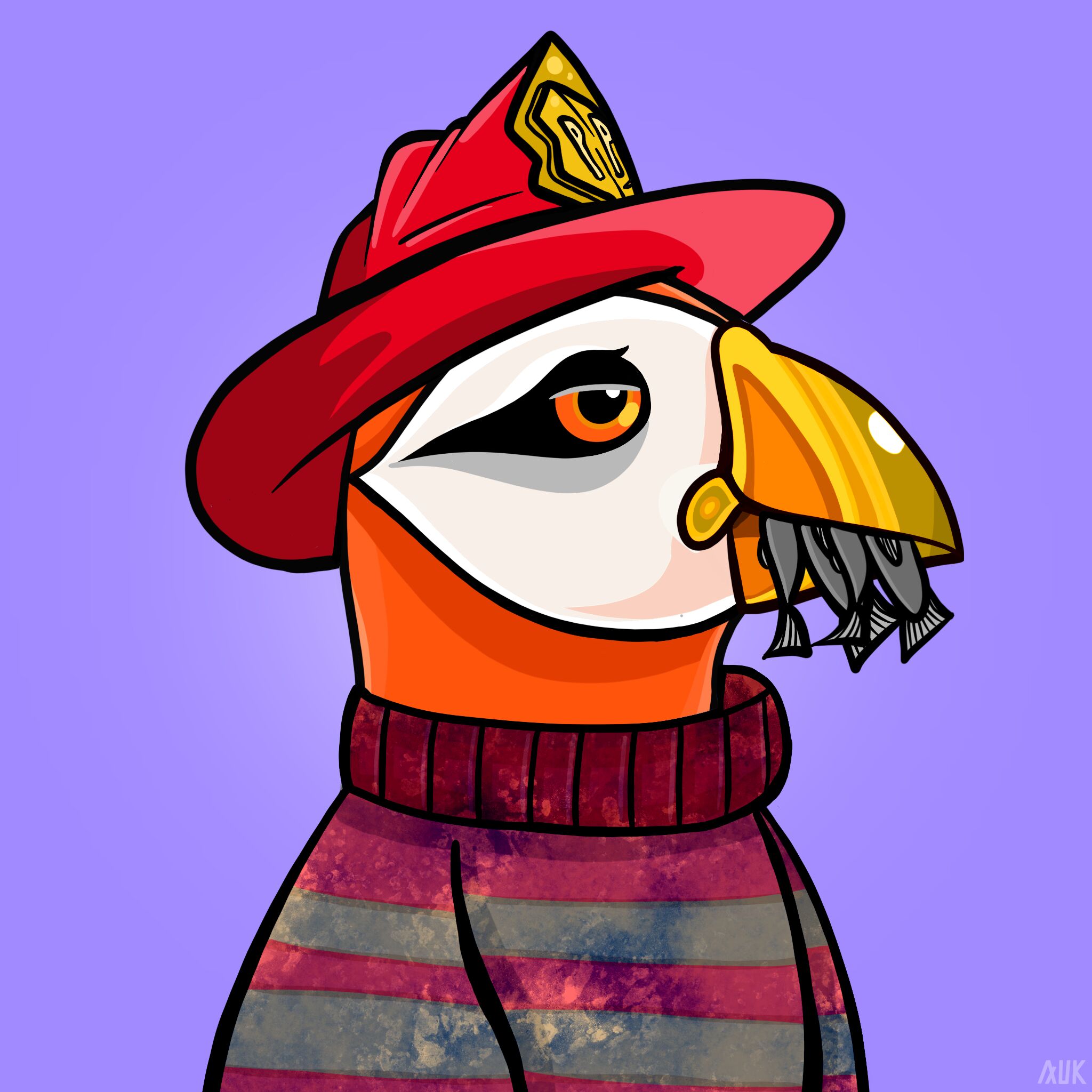 Poppin Puffins #4753 NFT on Algorand