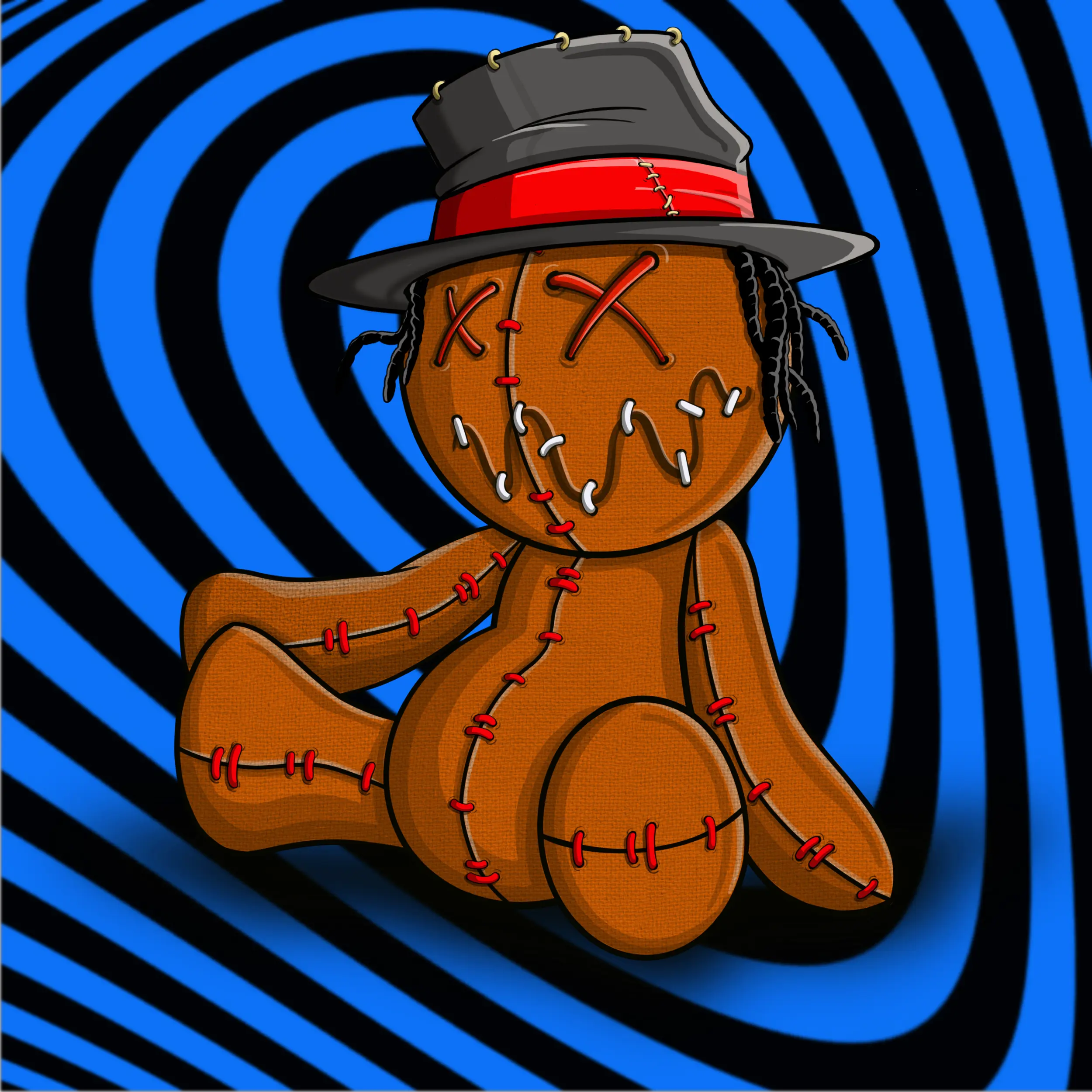 Trippy Stitch #648 NFT on Algorand