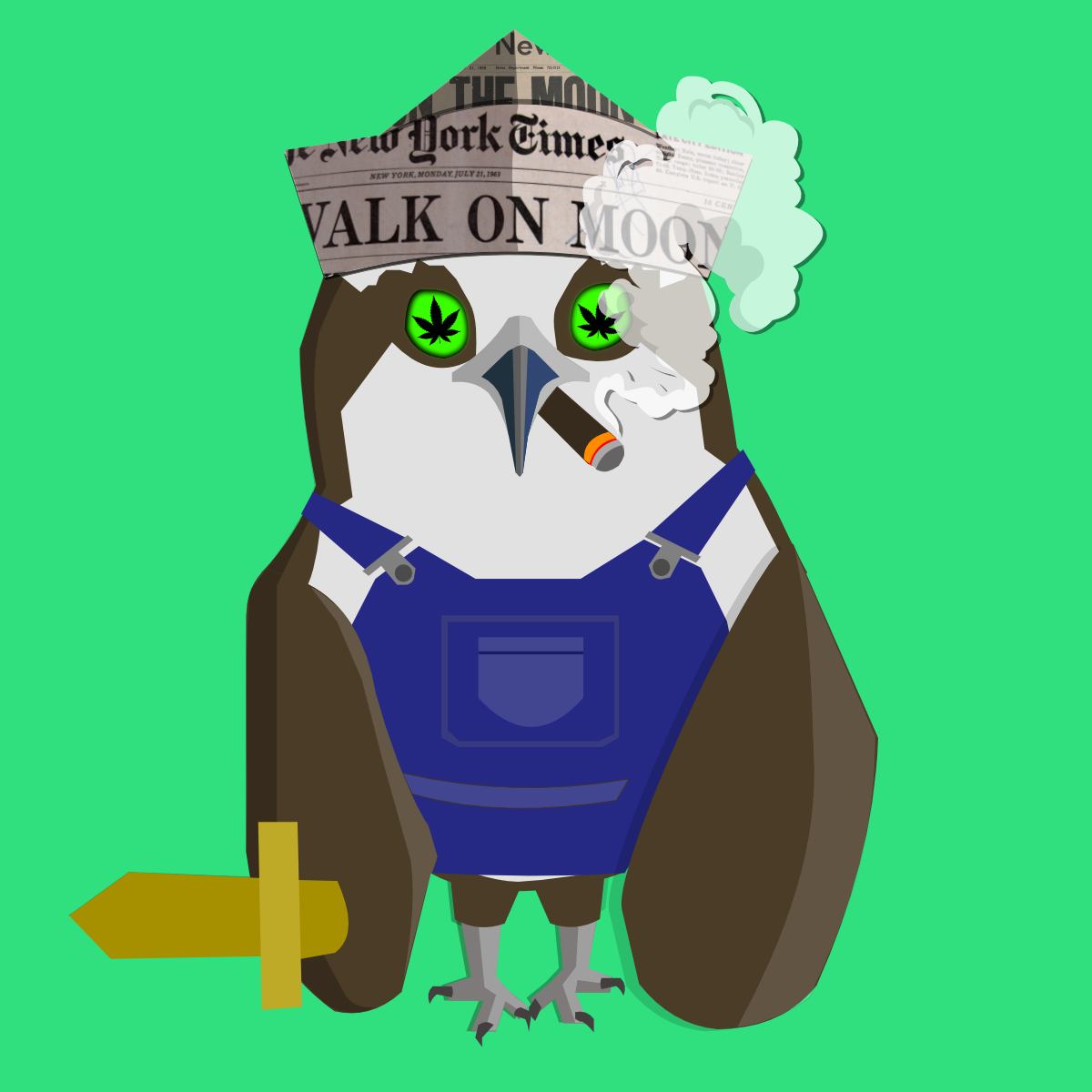 Baby Osprey #1997 NFT on Algorand