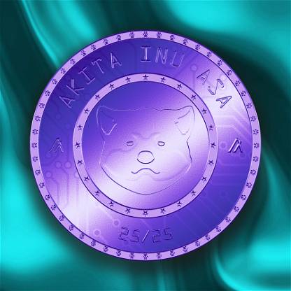 Akita Inu Asa Diamond Coin #25
