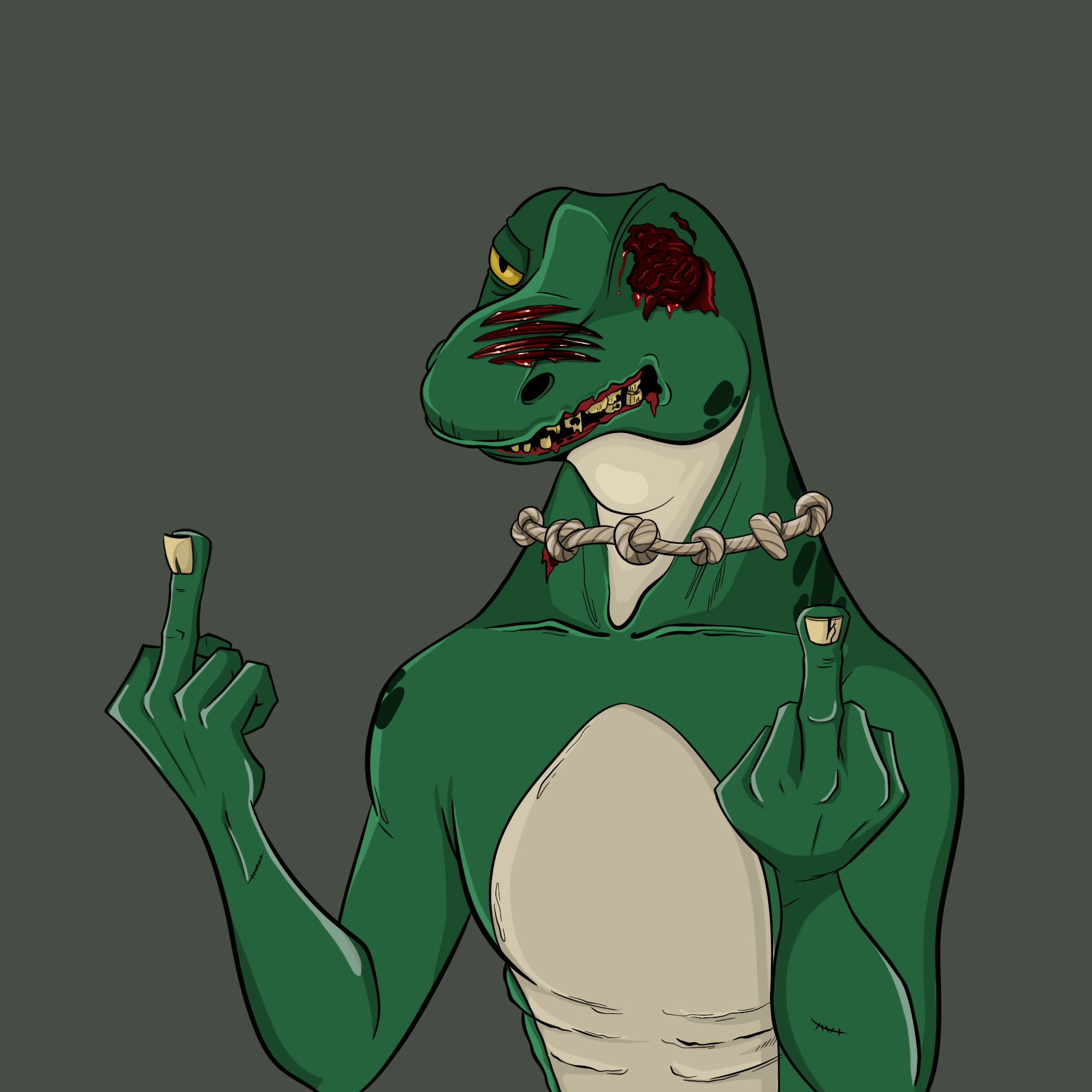 MvZ Zombie #1851 NFT on Algorand