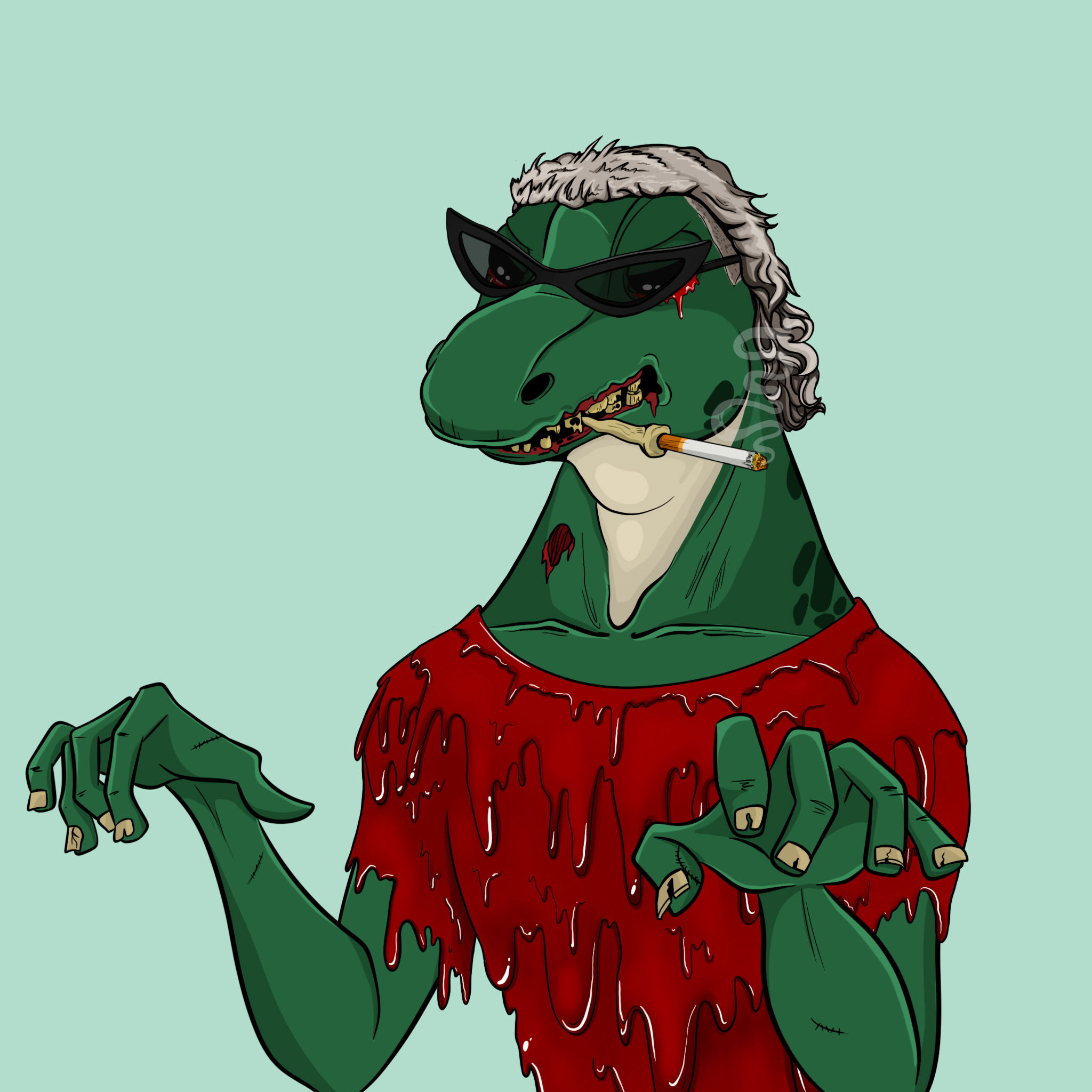 MvZ Zombie #2376 NFT on Algorand