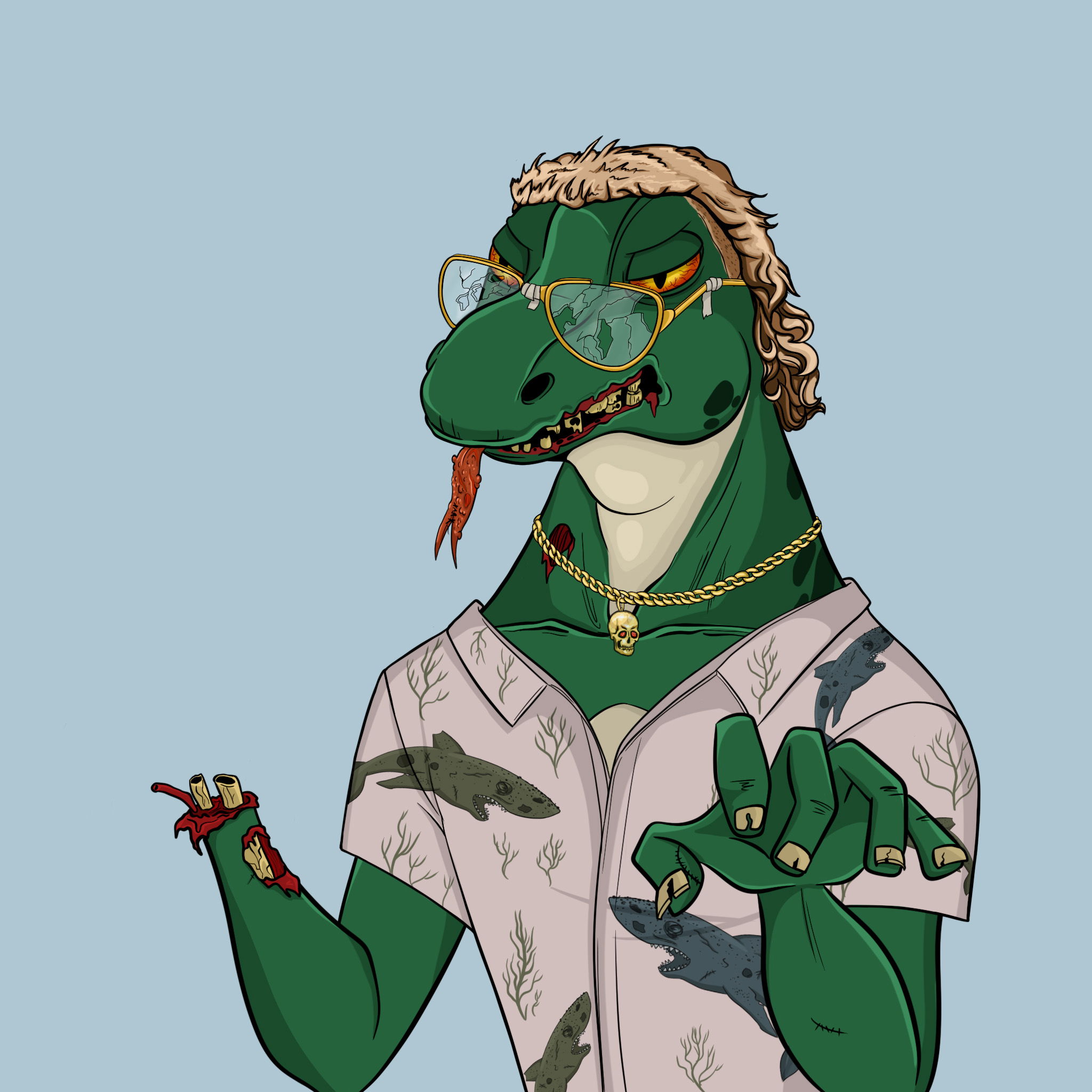 MvZ Zombie #2075 NFT on Algorand