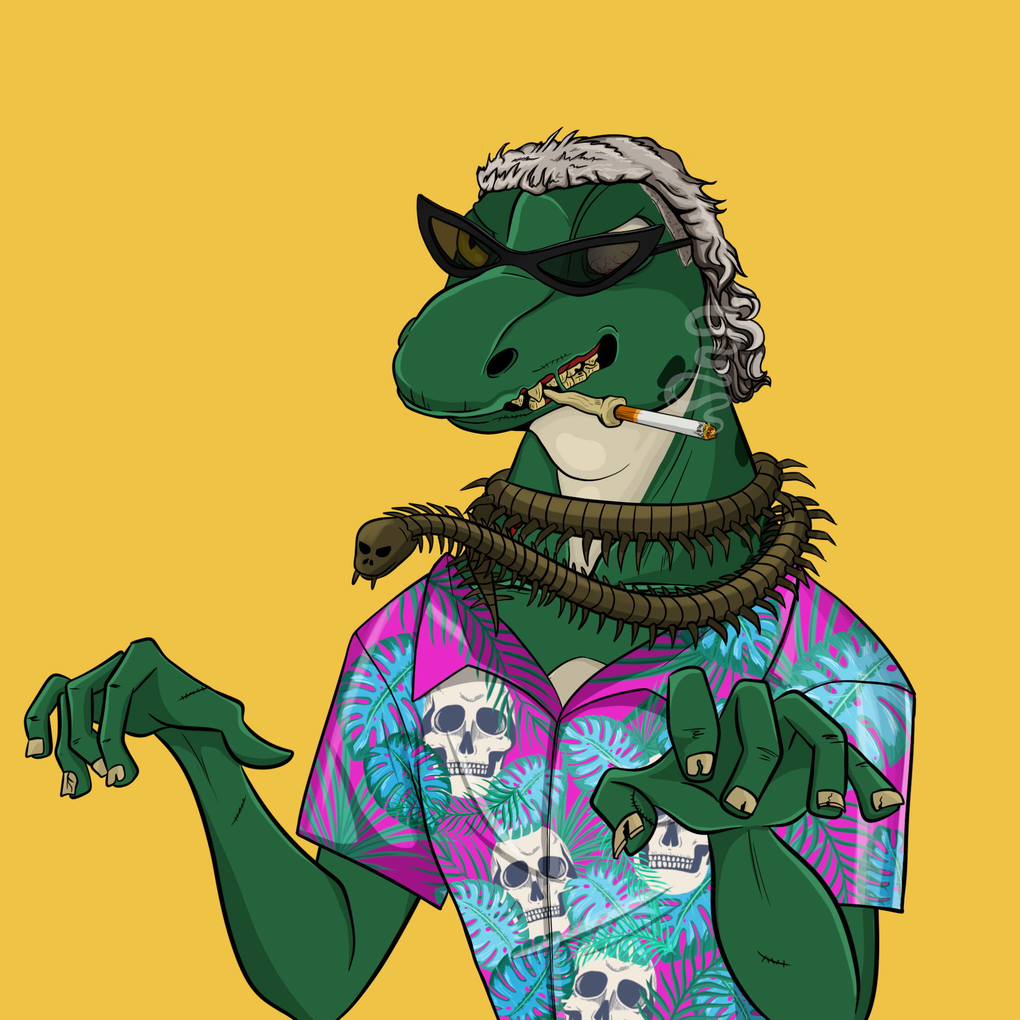 MvZ Zombie #1290 NFT on Algorand