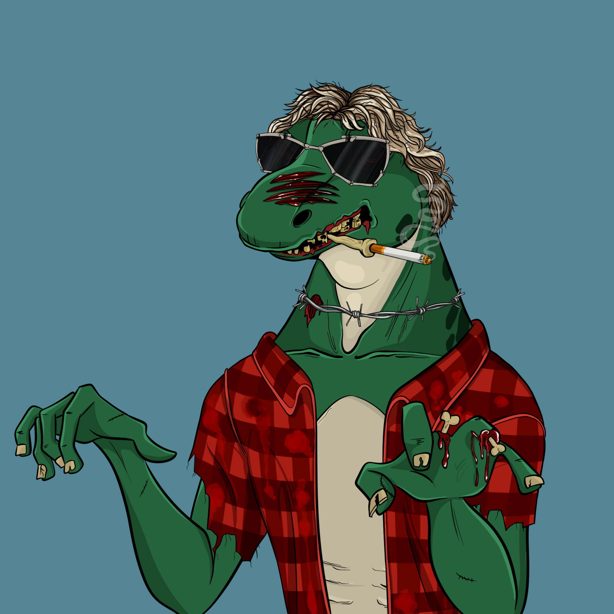 MvZ Zombie #2450 NFT on Algorand