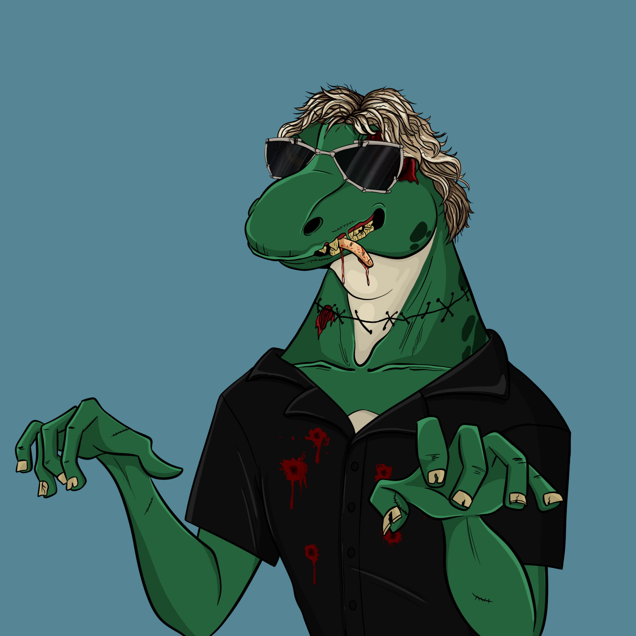 MvZ Zombie #1867 NFT on Algorand