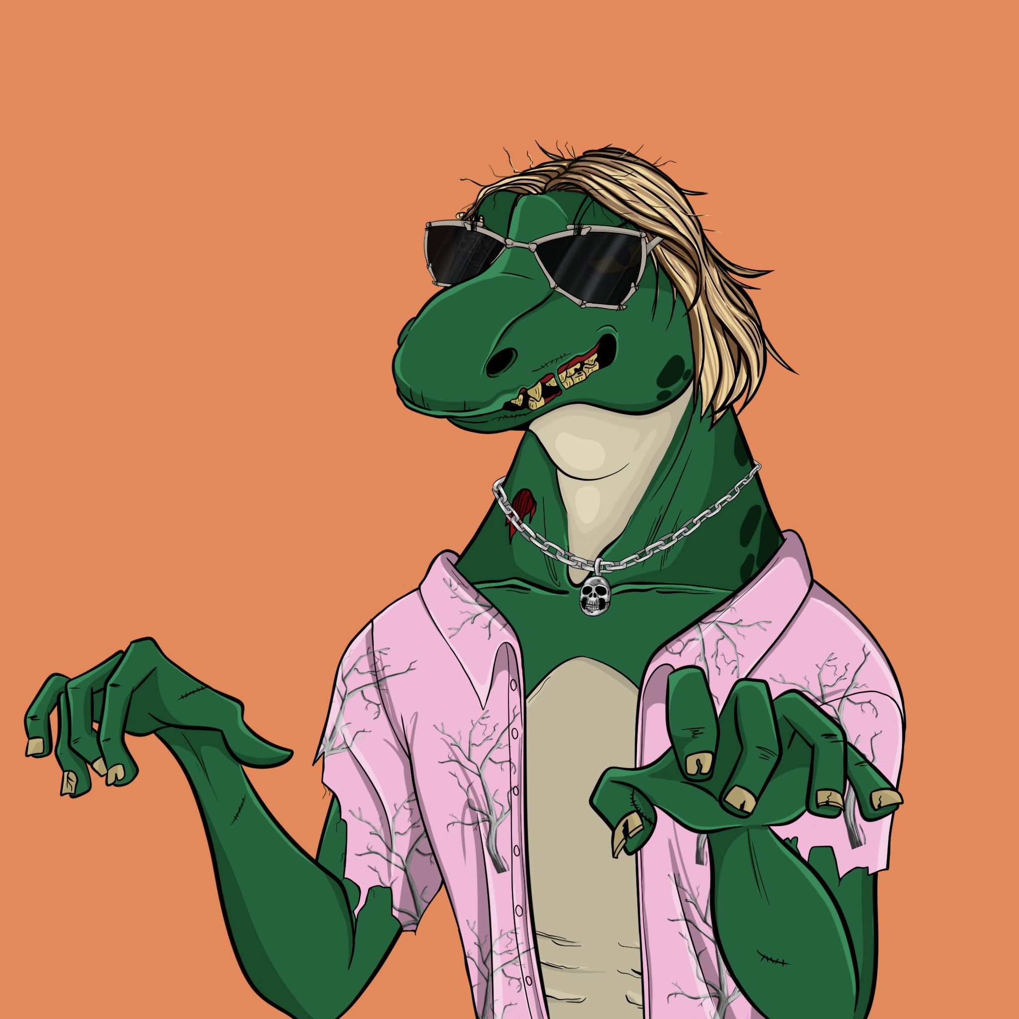 MvZ Zombie #2252 NFT on Algorand