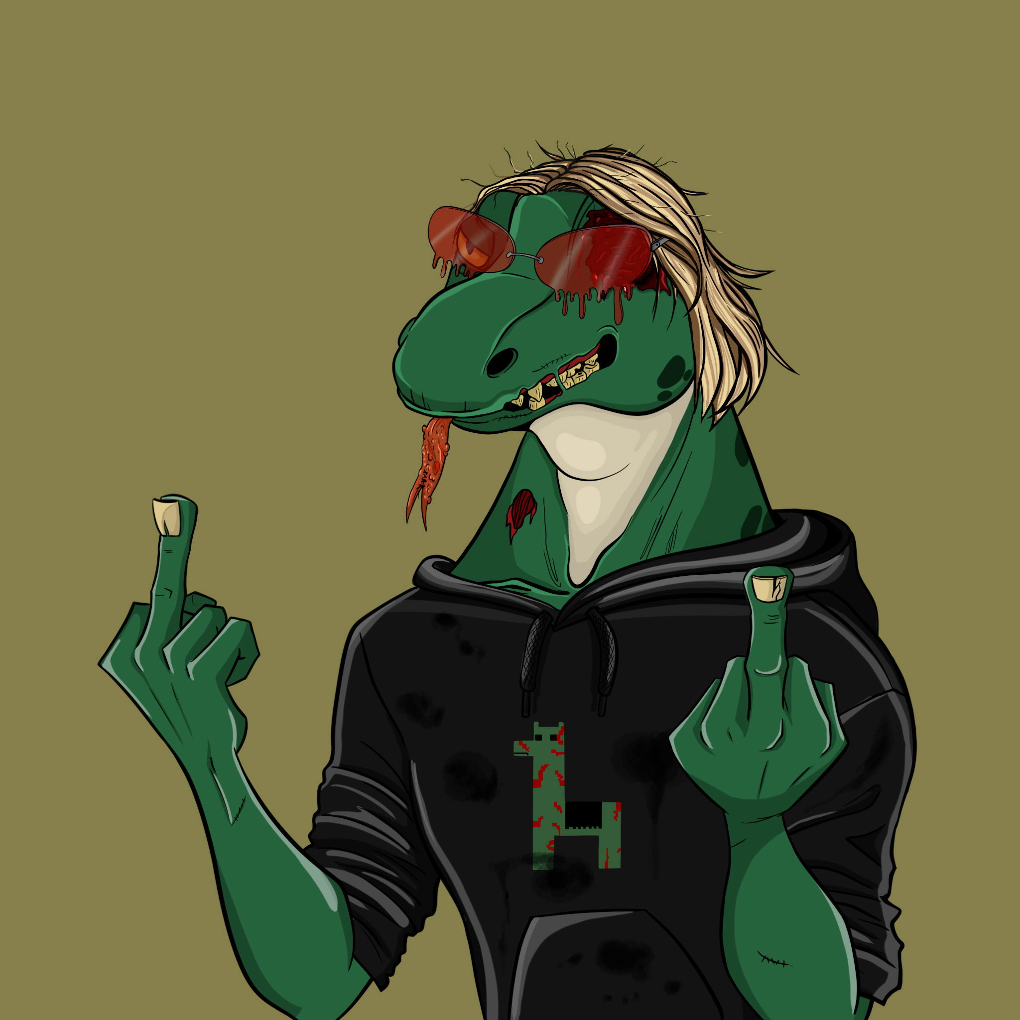 MvZ Zombie #2538 NFT on Algorand