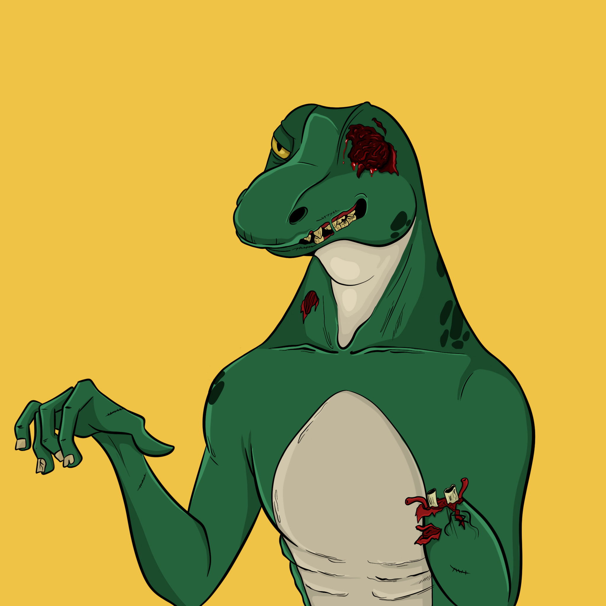 MvZ Zombie #2297 NFT on Algorand